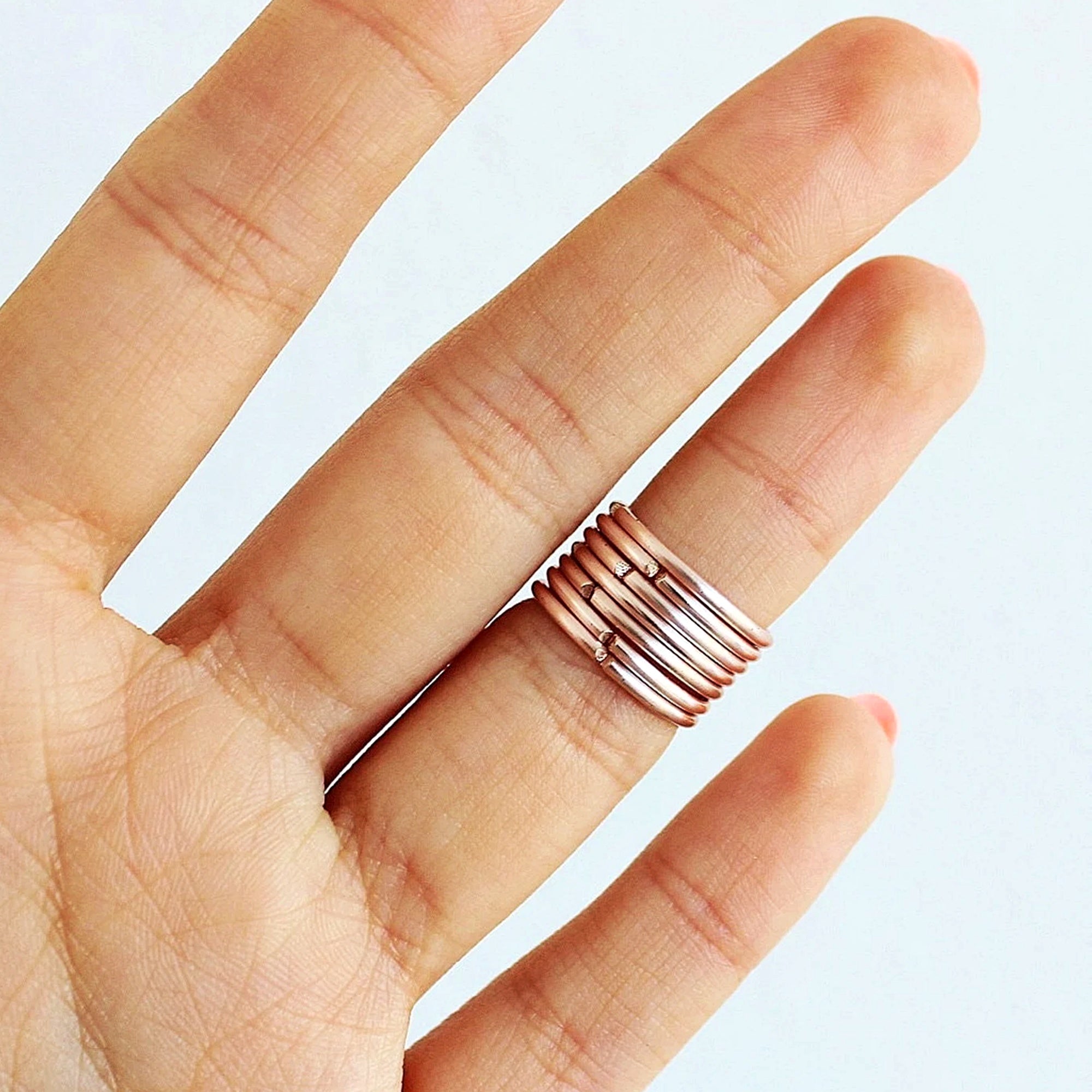 7 Knuckle Rings