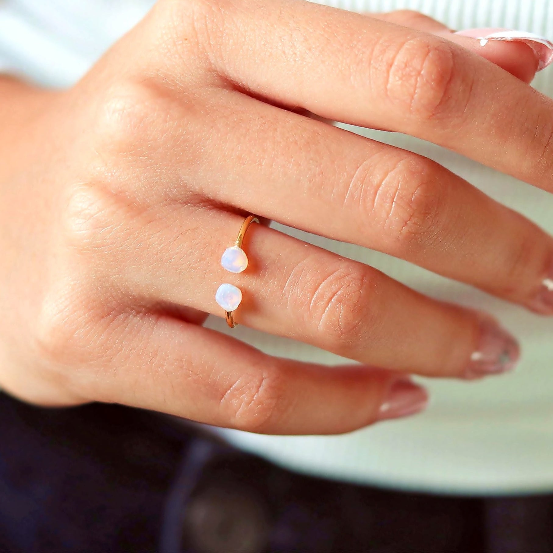 Raw Opal Ring
