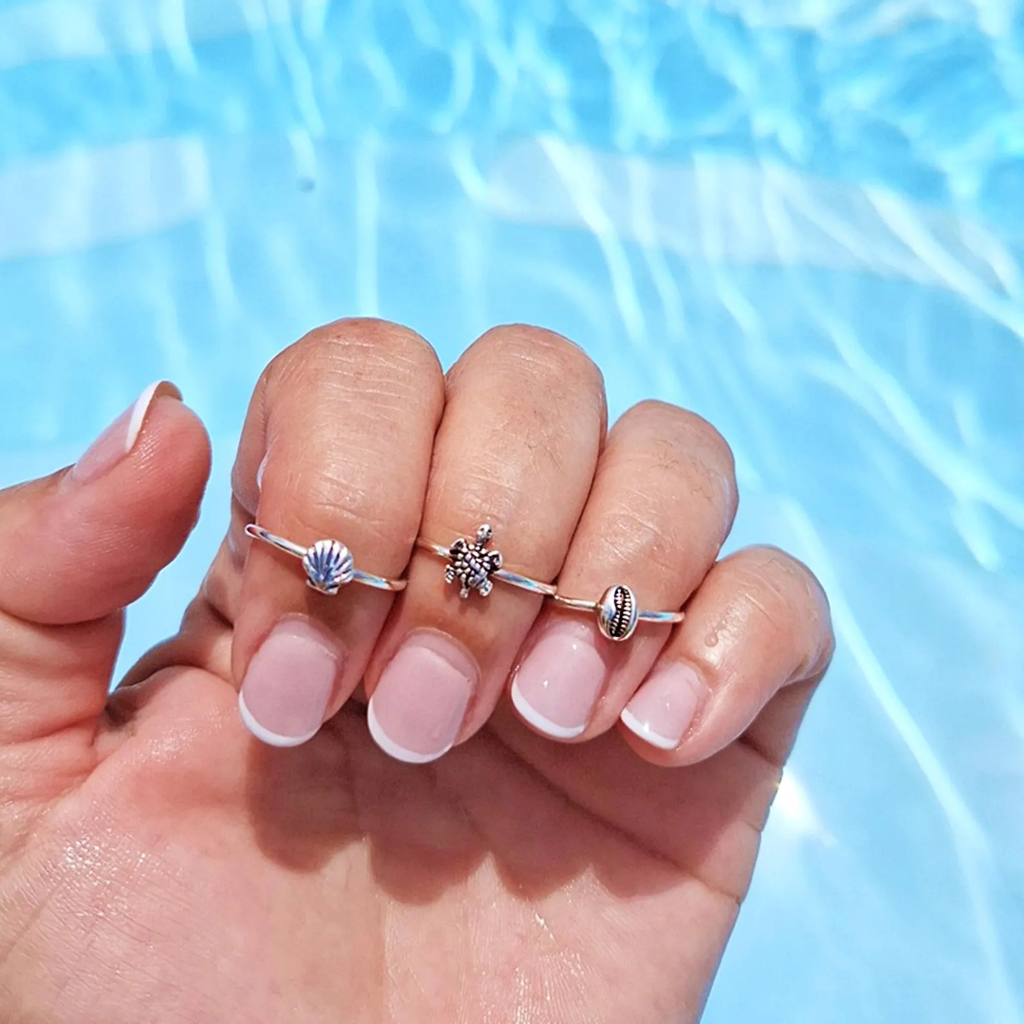 Cowrie Shell Toe Ring