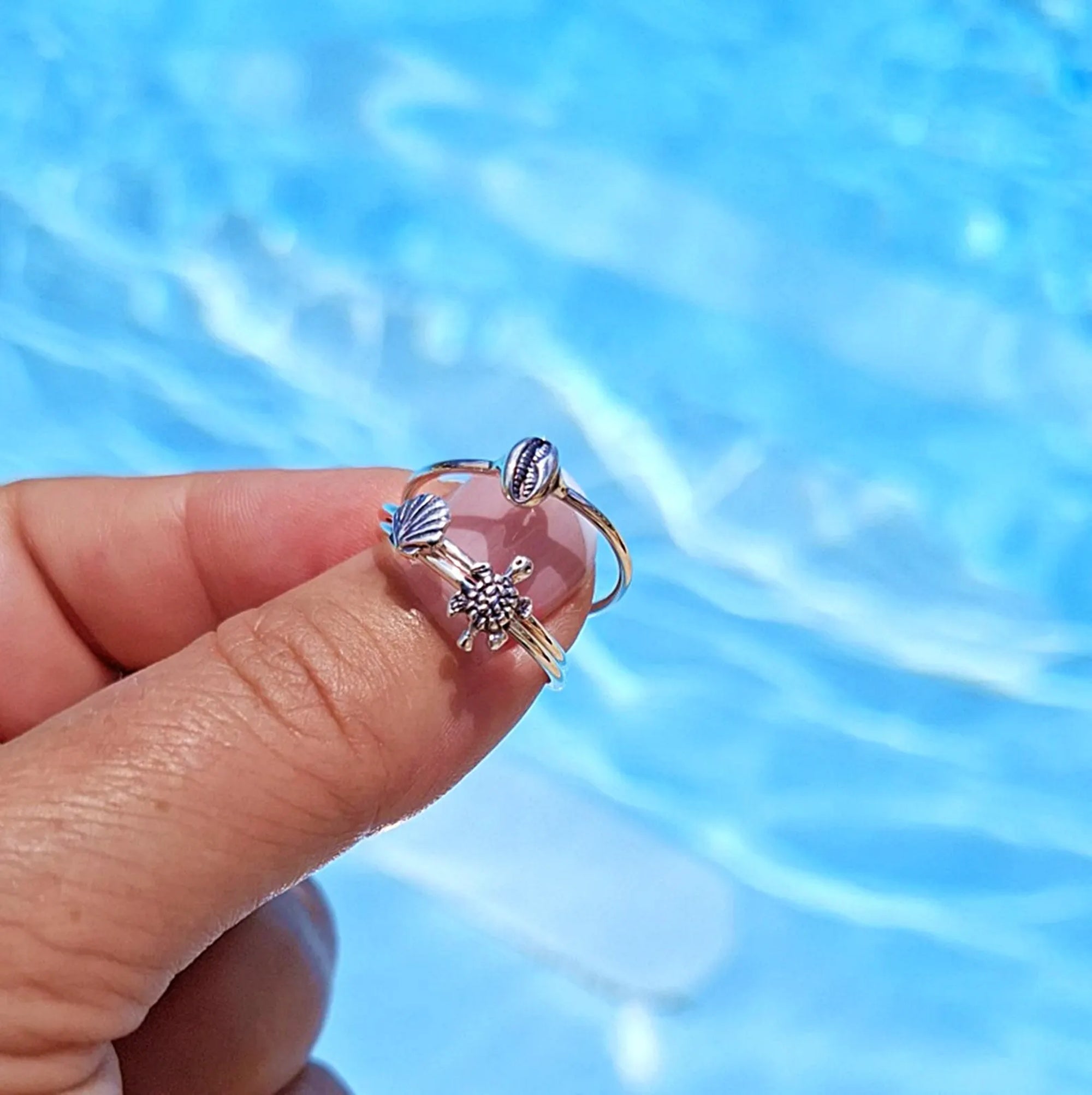 Cowrie Shell Toe Ring