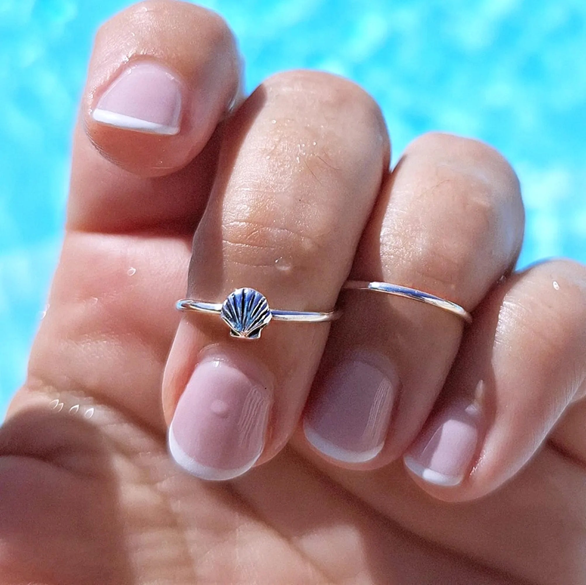 Seashell Toe Ring