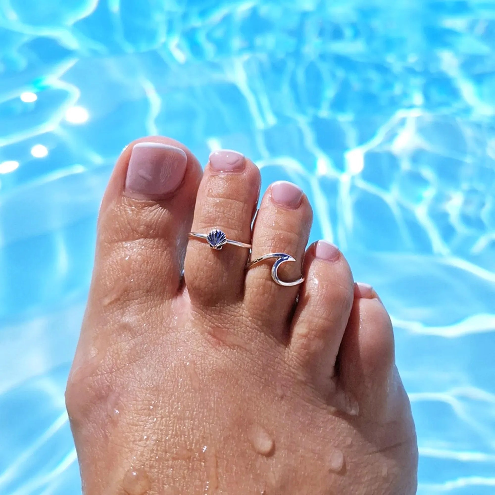 Seashell Toe Ring