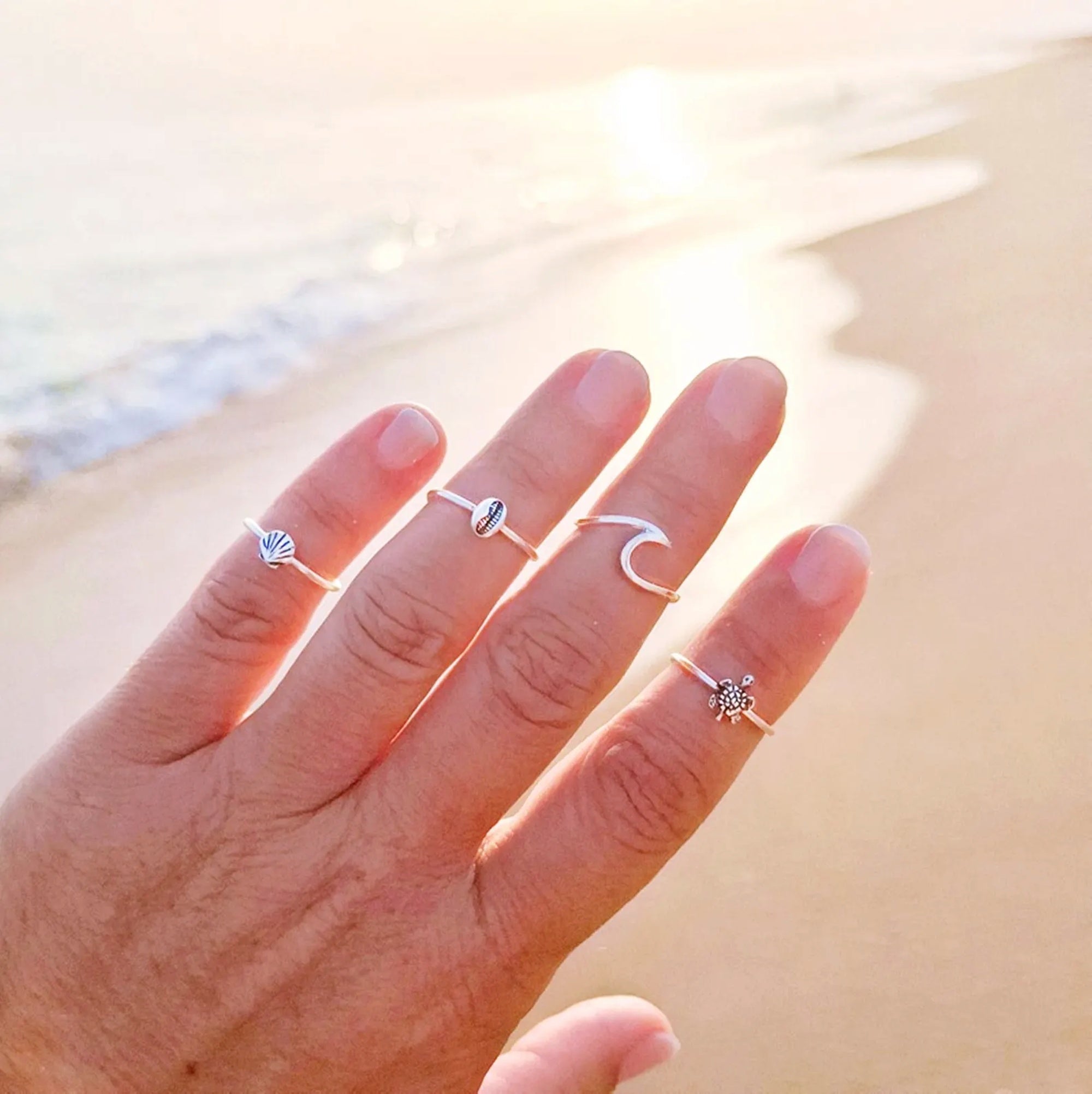 Seashell Toe Ring