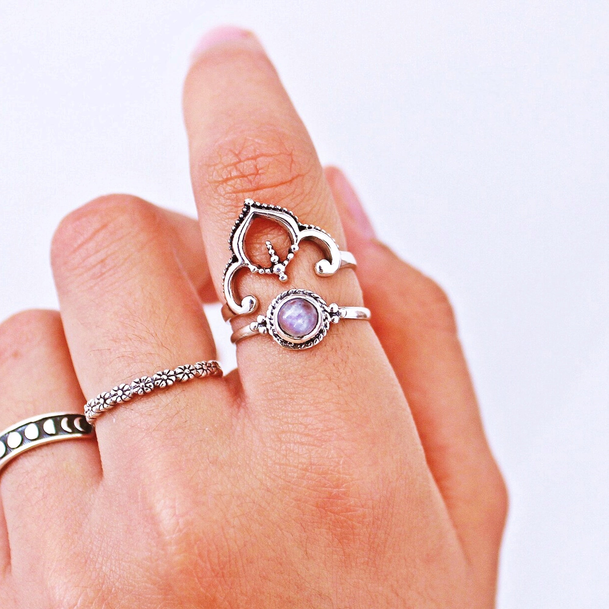 SET of 2 Stacking Rings