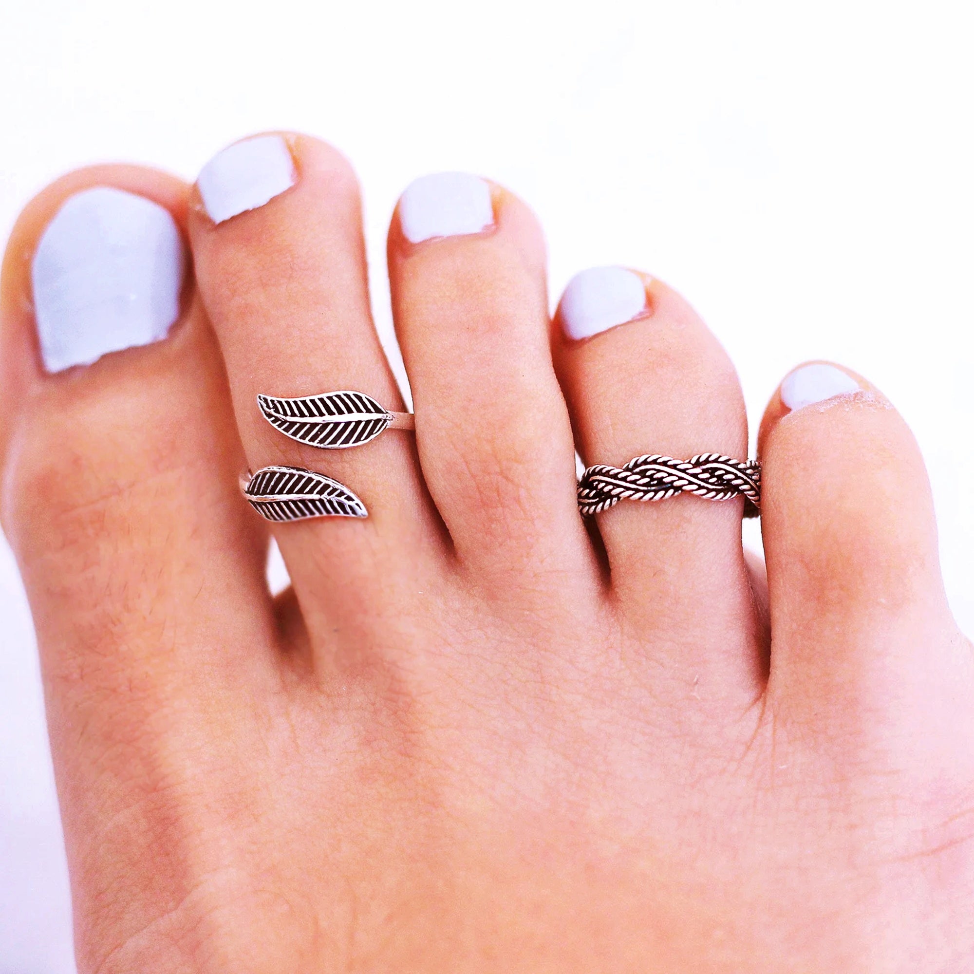Braided Toe Ring