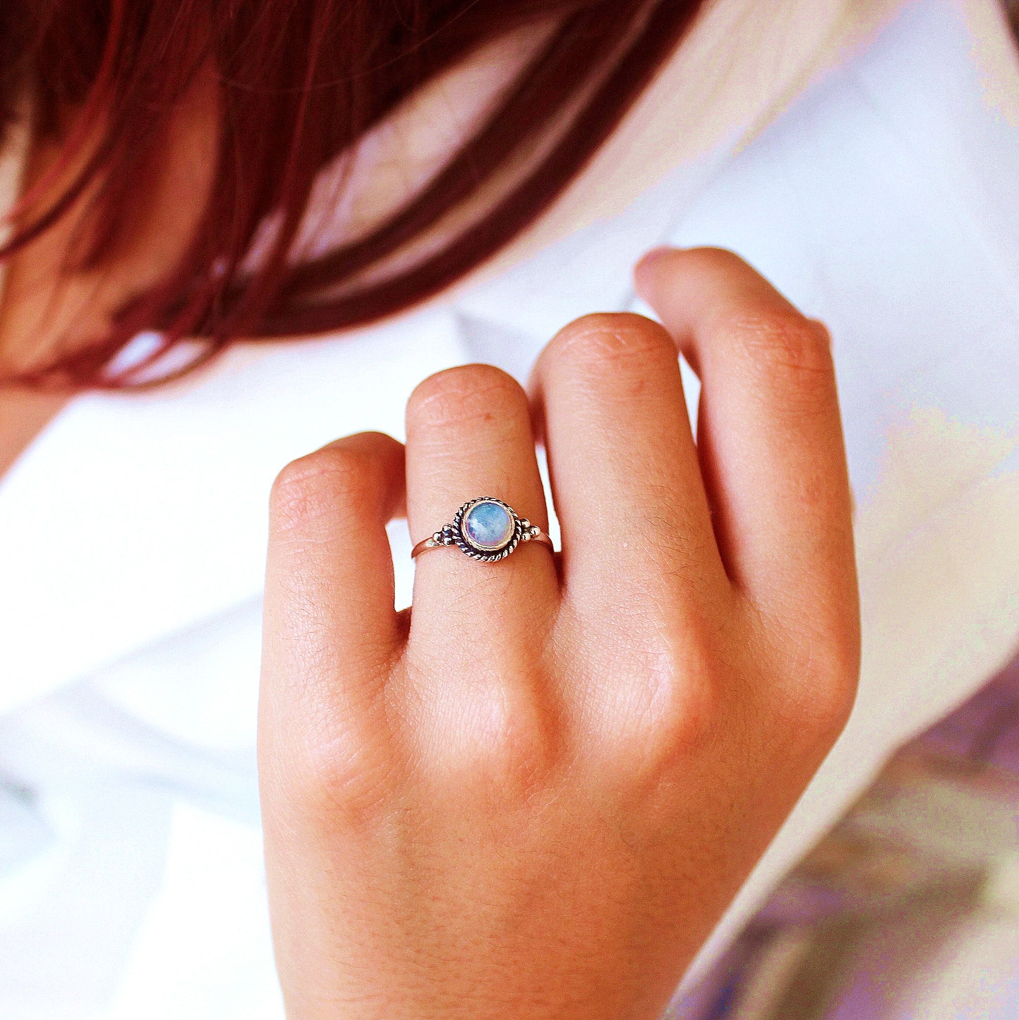 Moonstone Ring