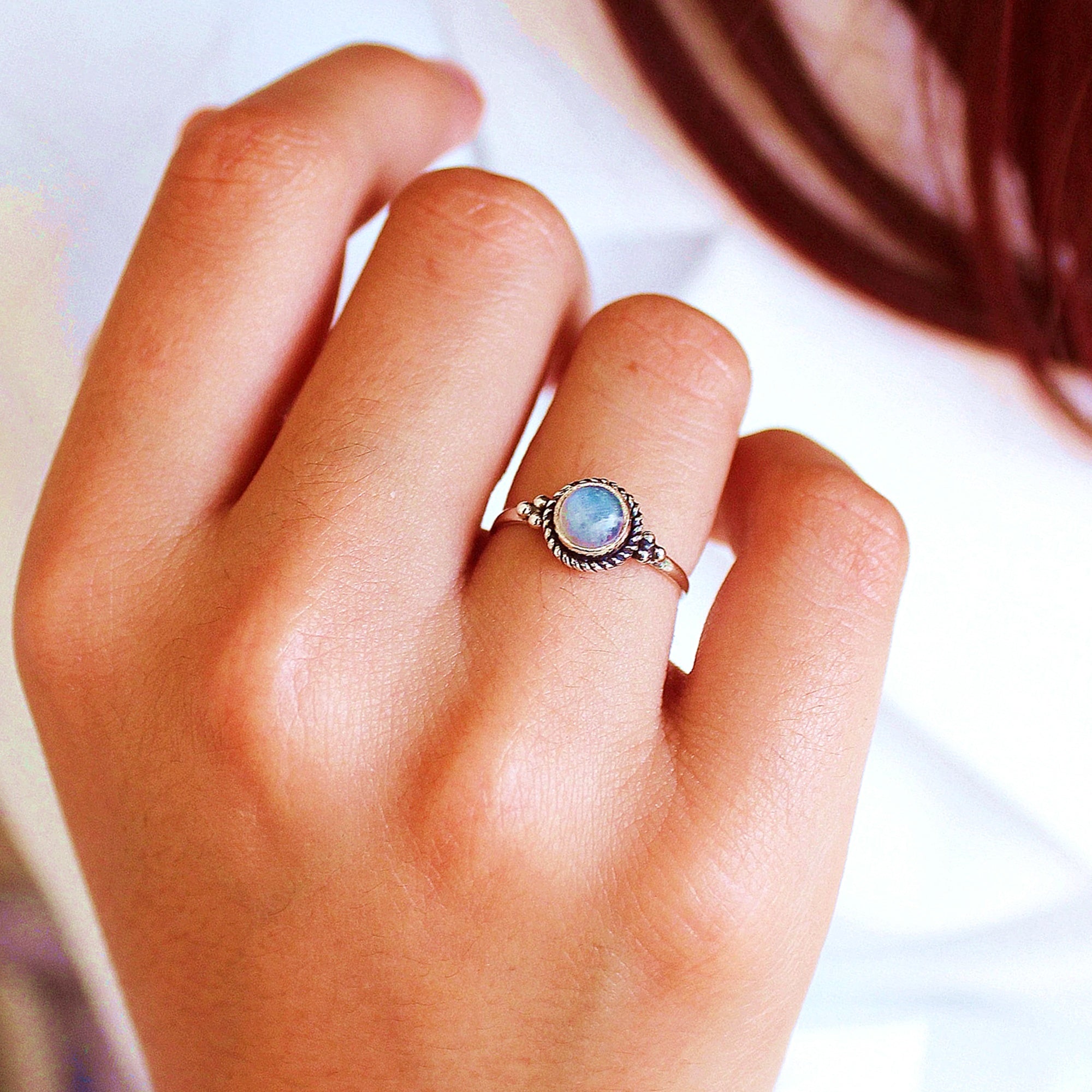 Moonstone Ring