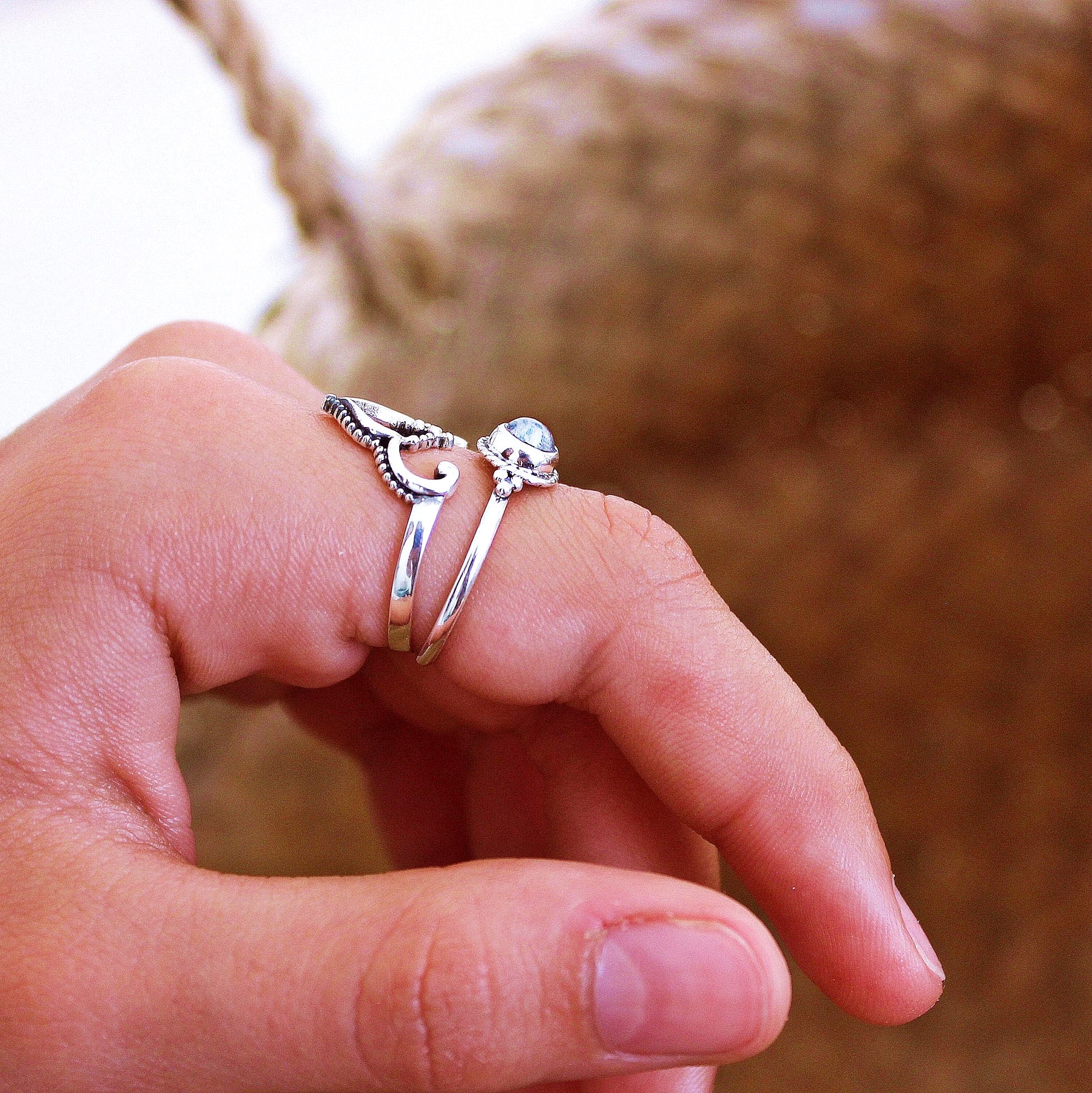 Moonstone Ring
