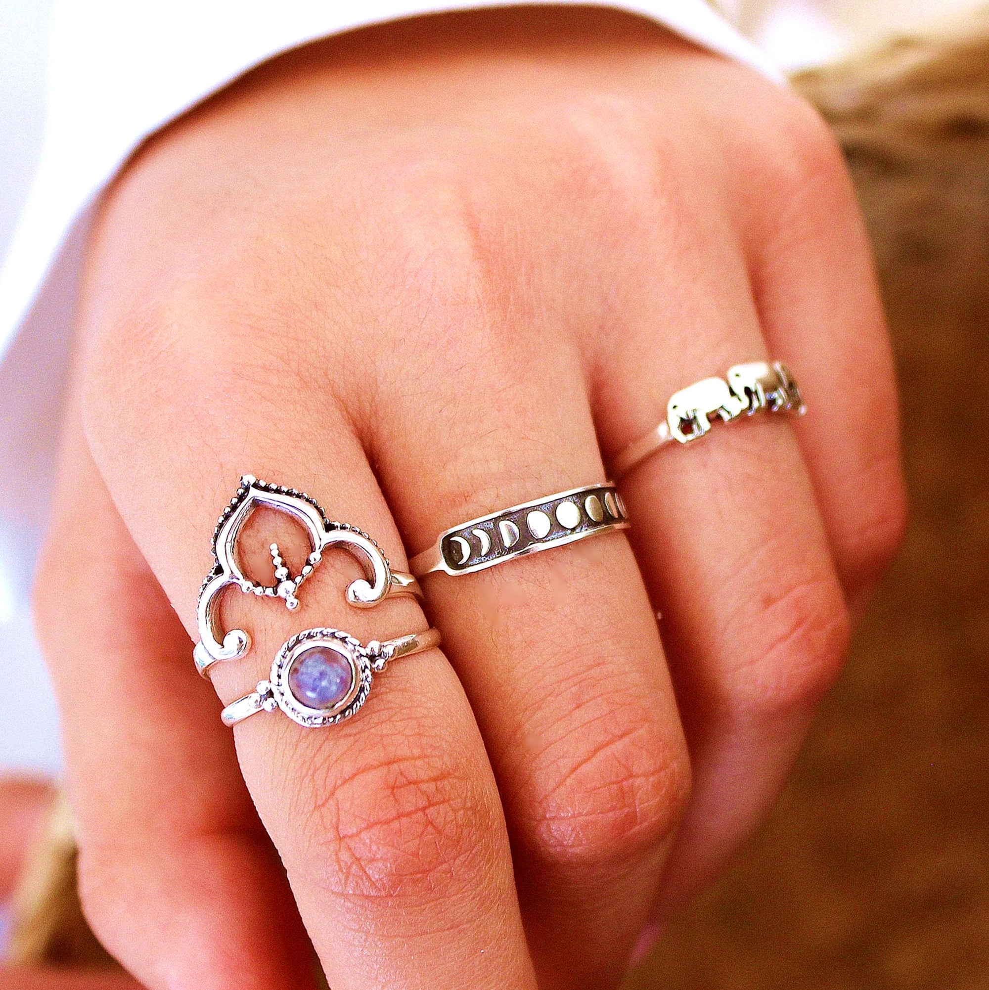 SET of 2 Stacking Rings