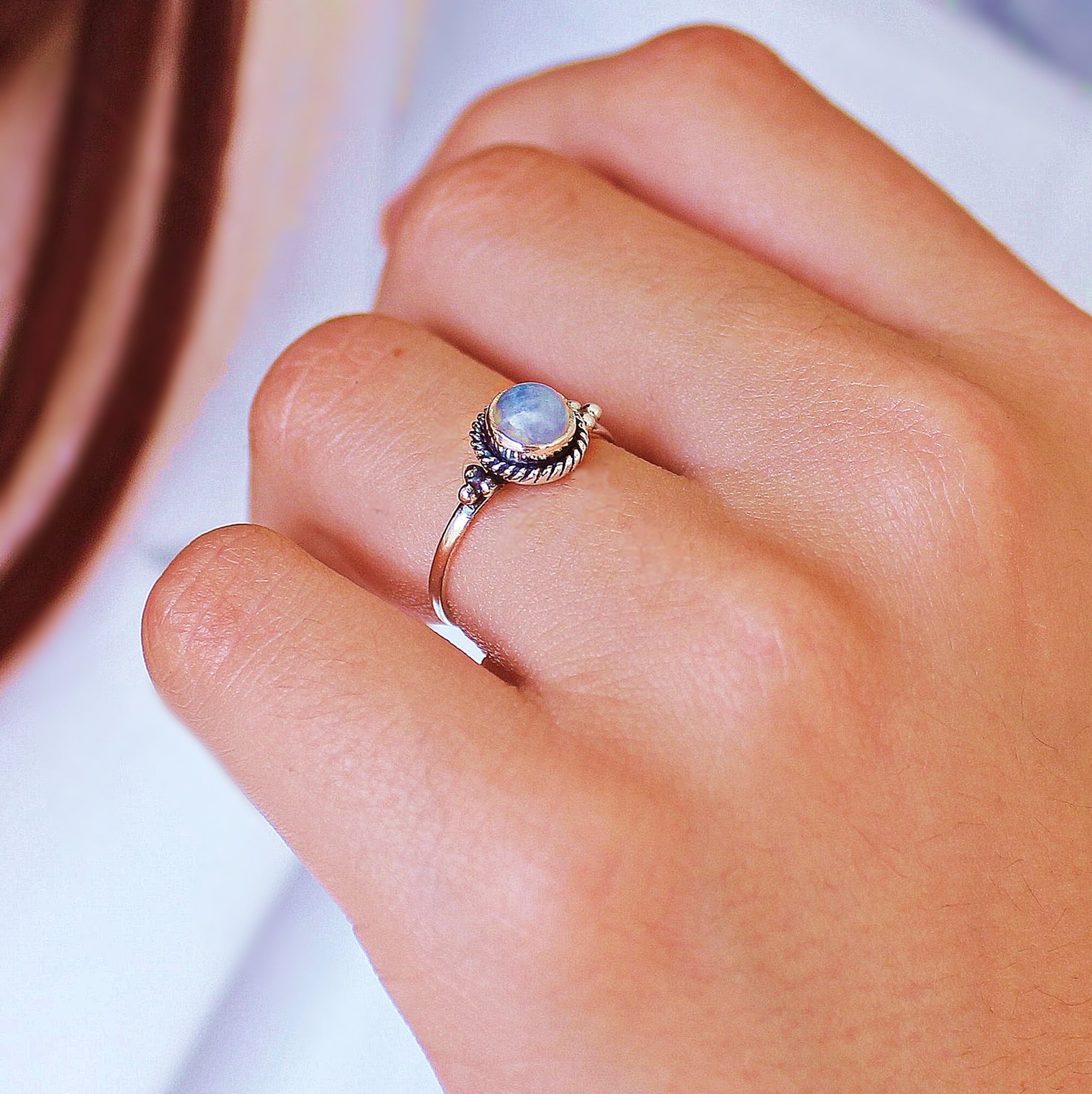 Moonstone Ring