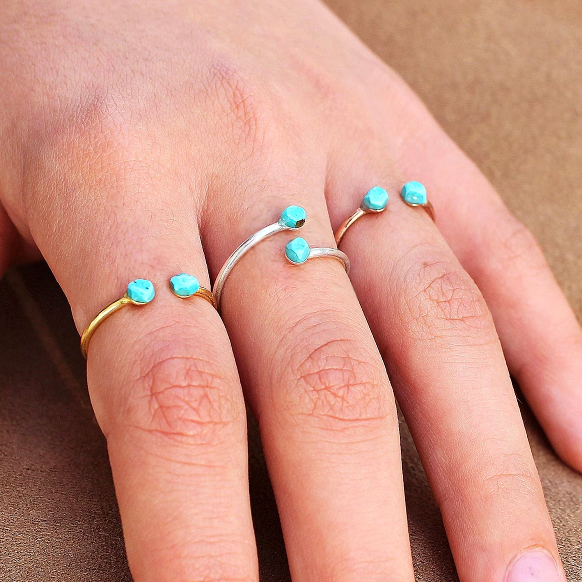 Turquoise Cuff Ring