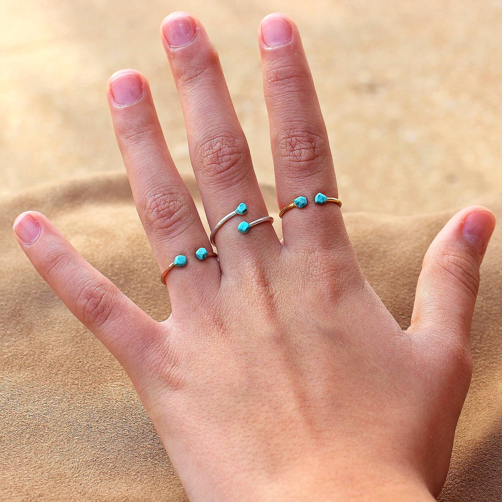 Turquoise Cuff Ring