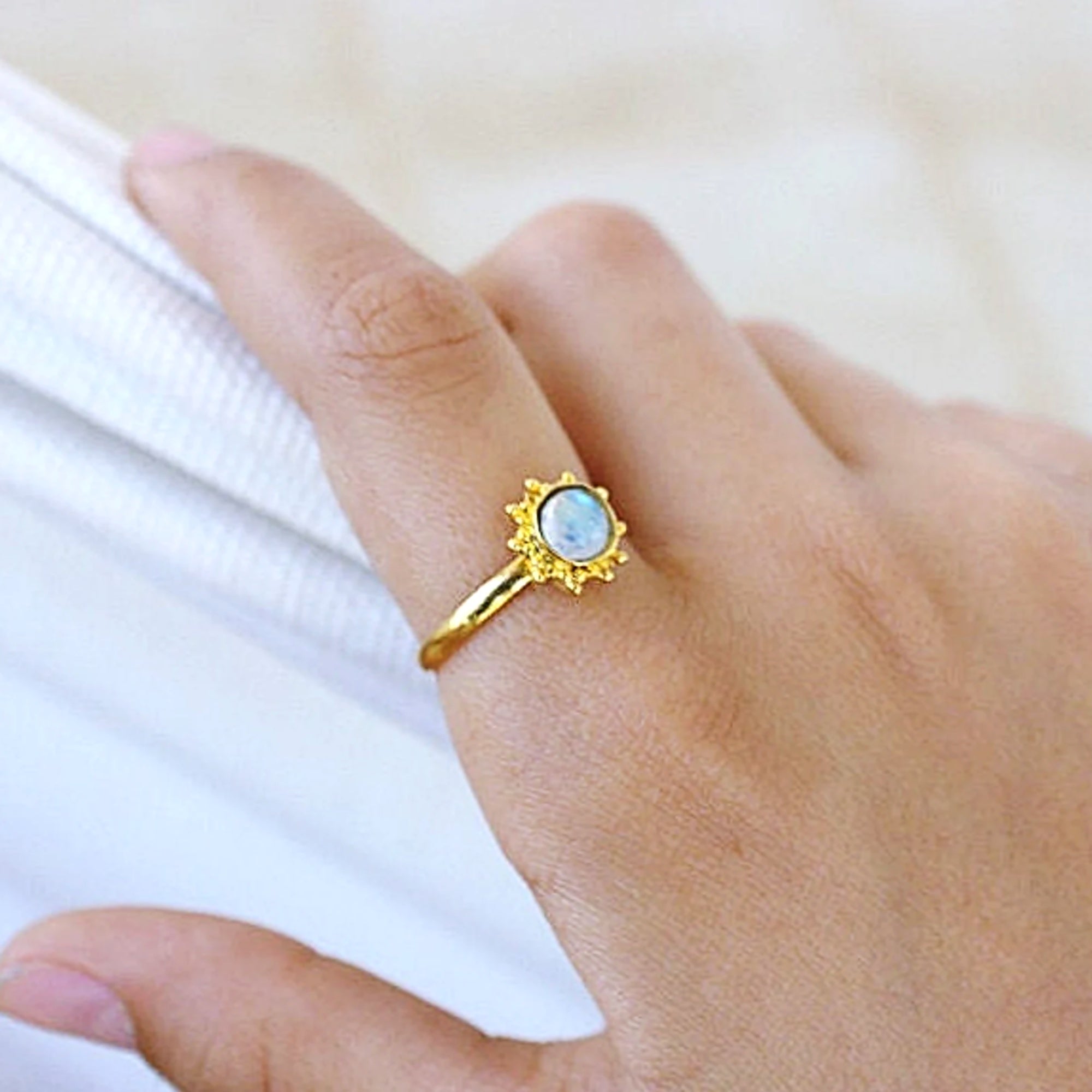 Moonstone Ring