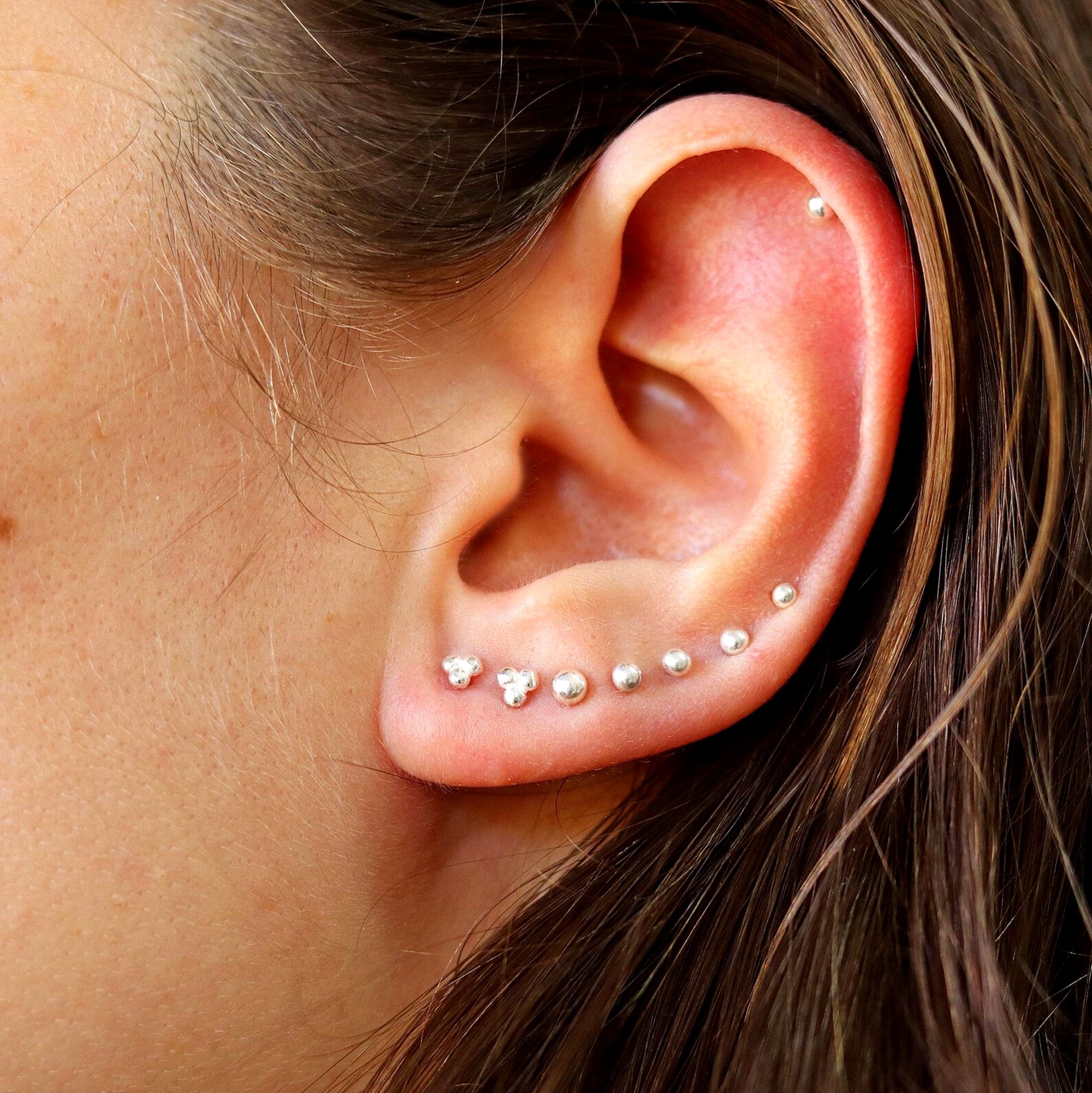 3mm Stud Earrings