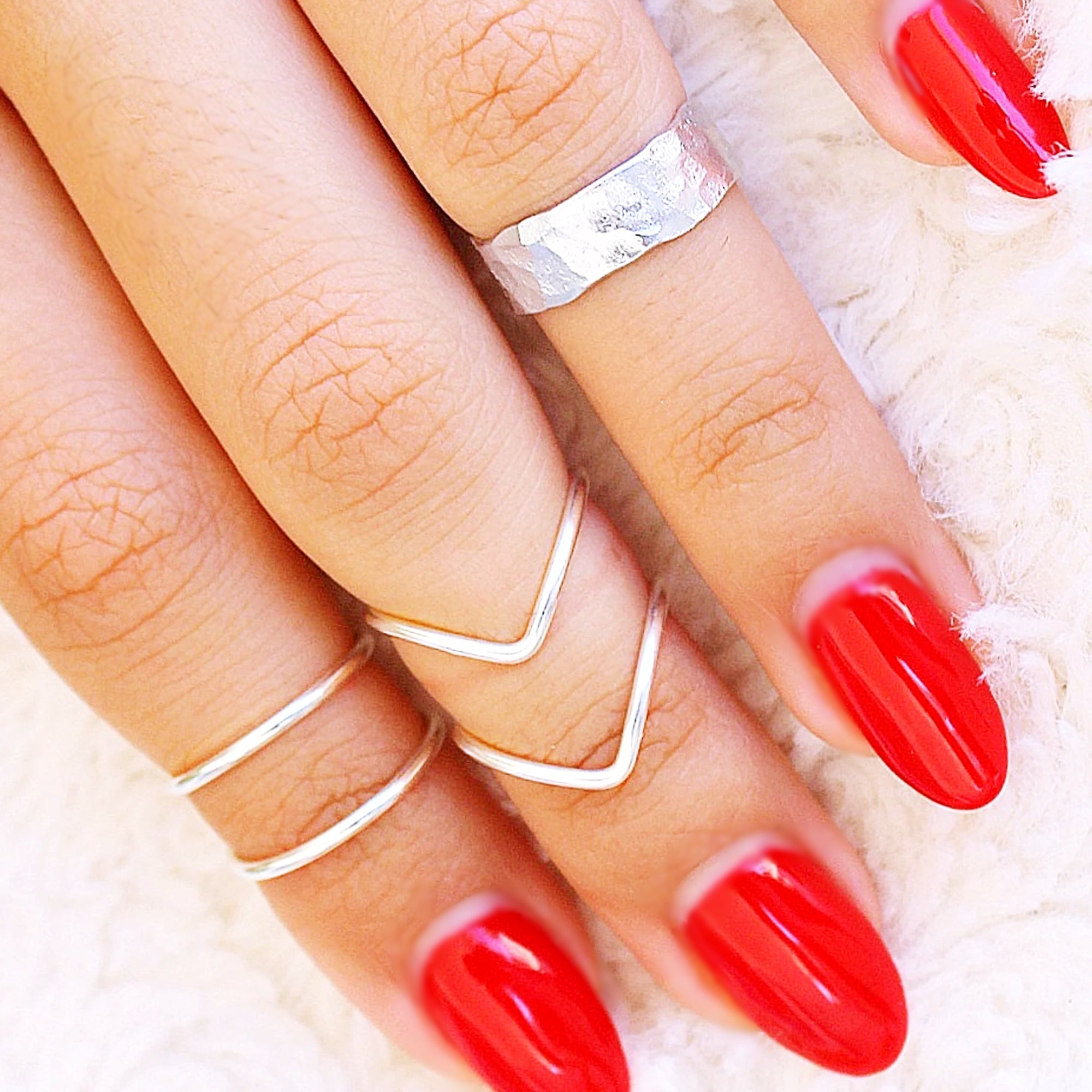 5 Knuckle Ring Set