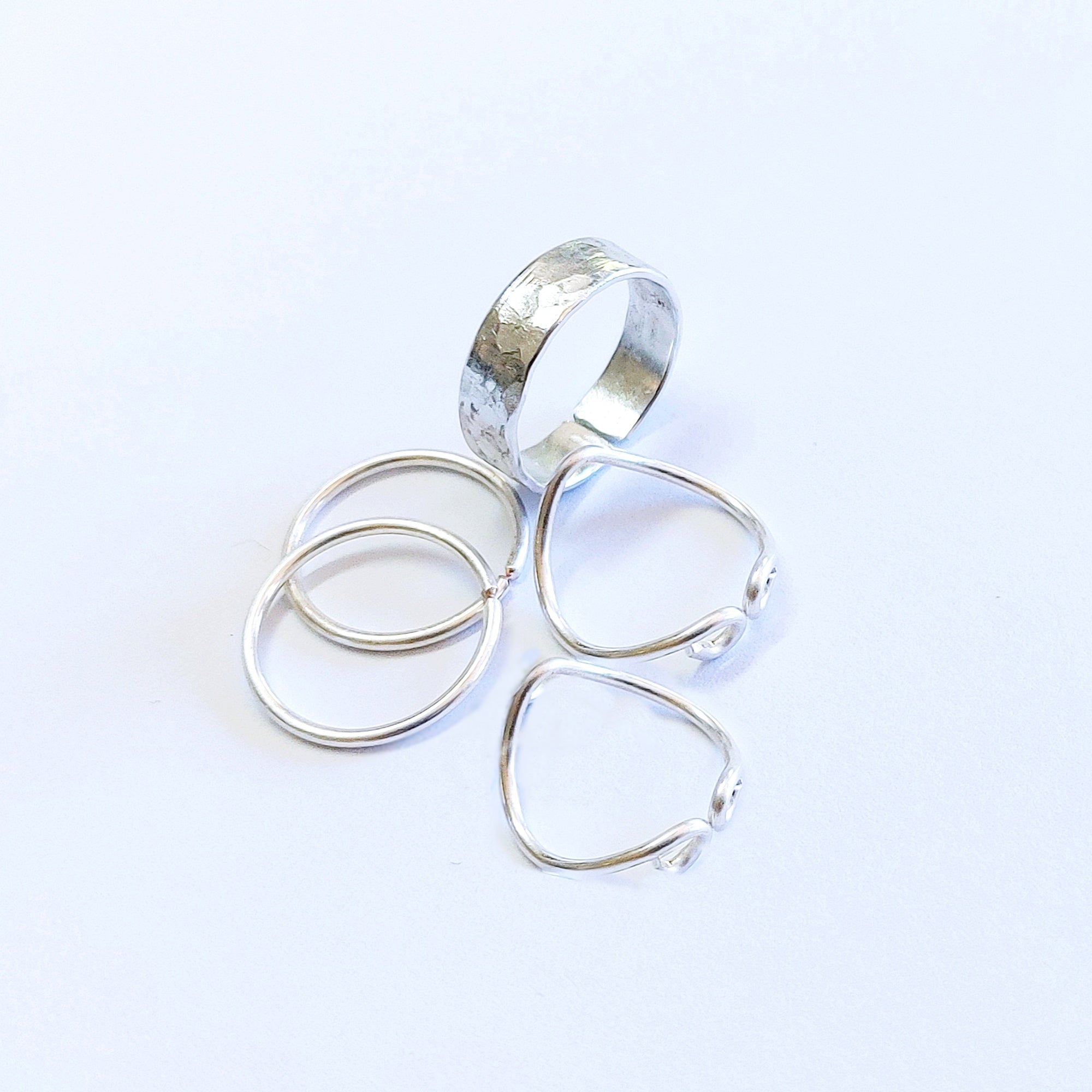 5 Knuckle Ring Set