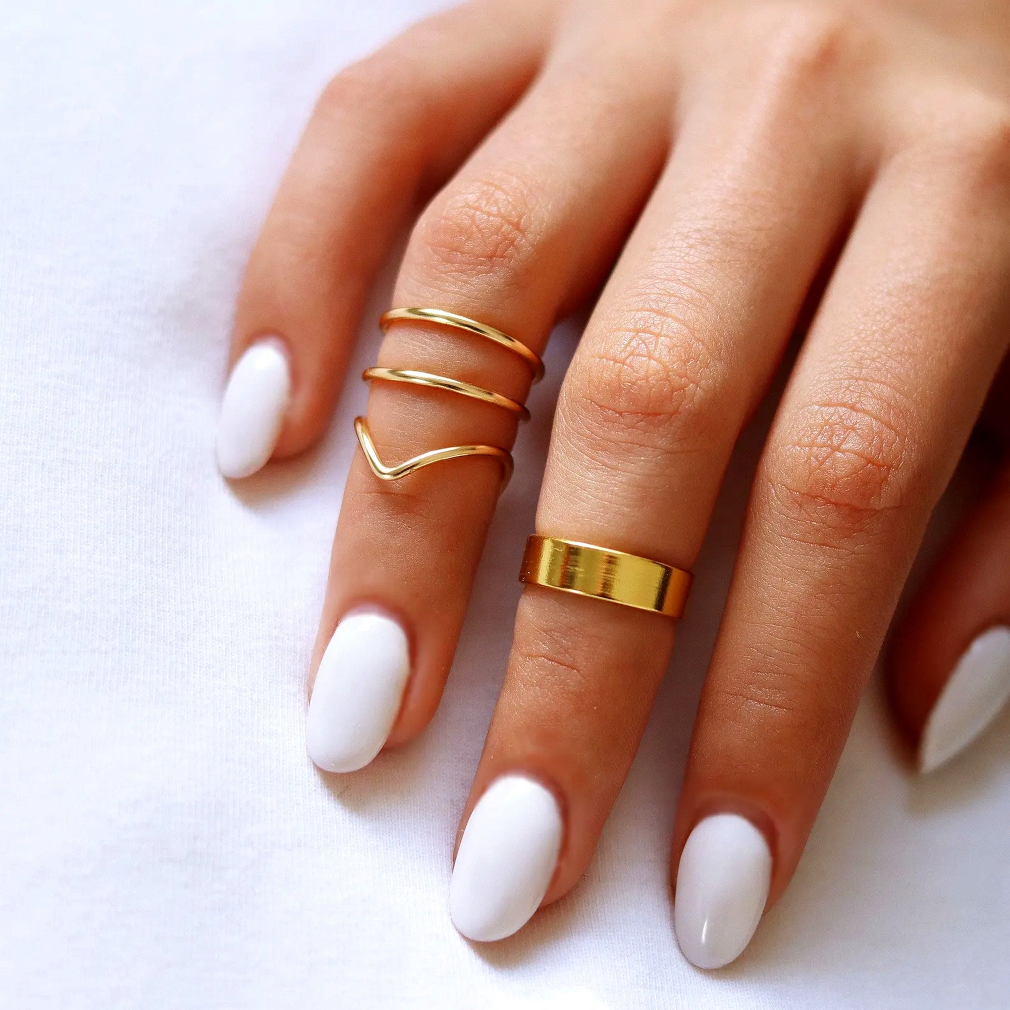 4 Knuckle Ring Set