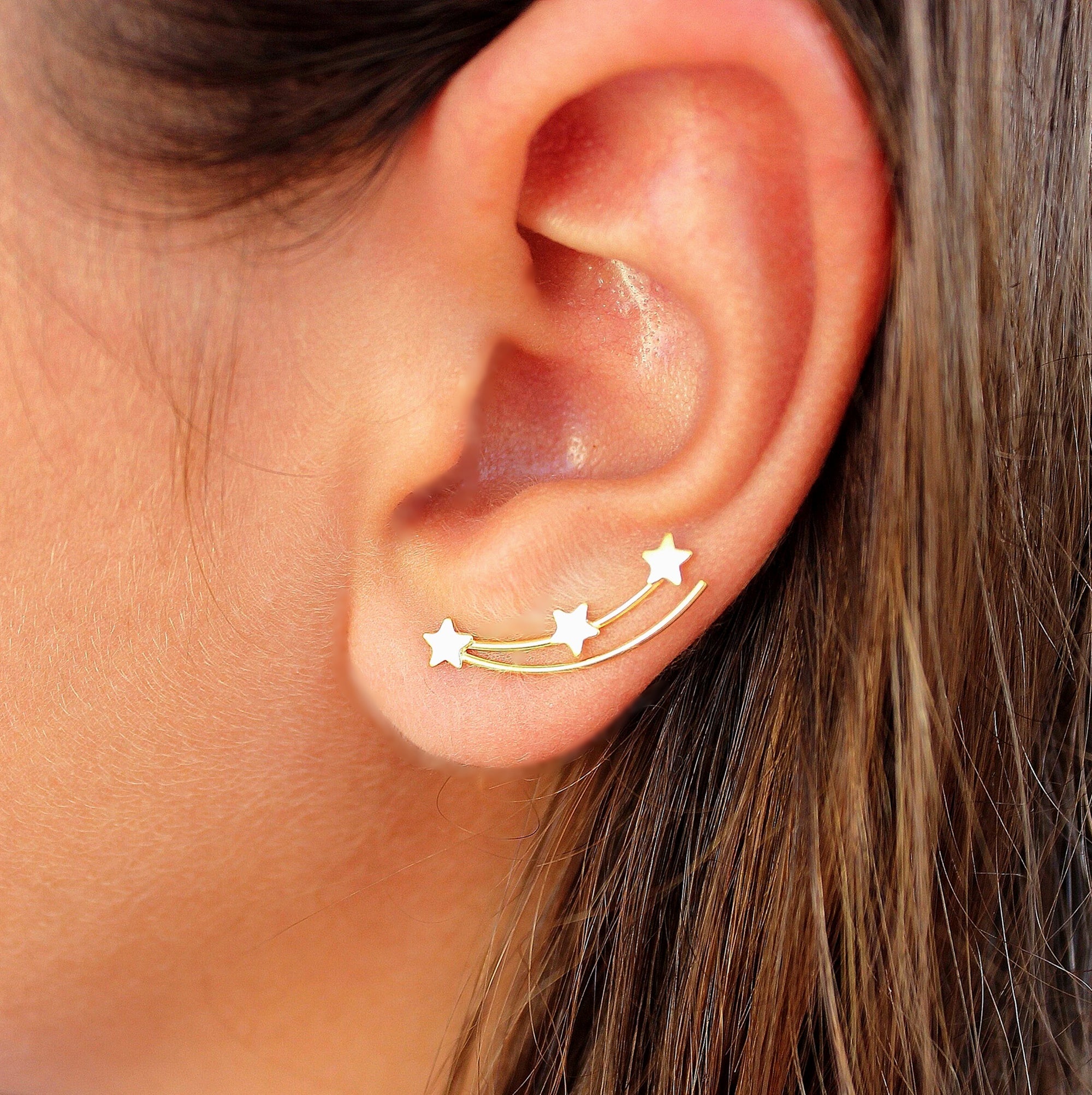 Ear Climber - Estrela Cadente