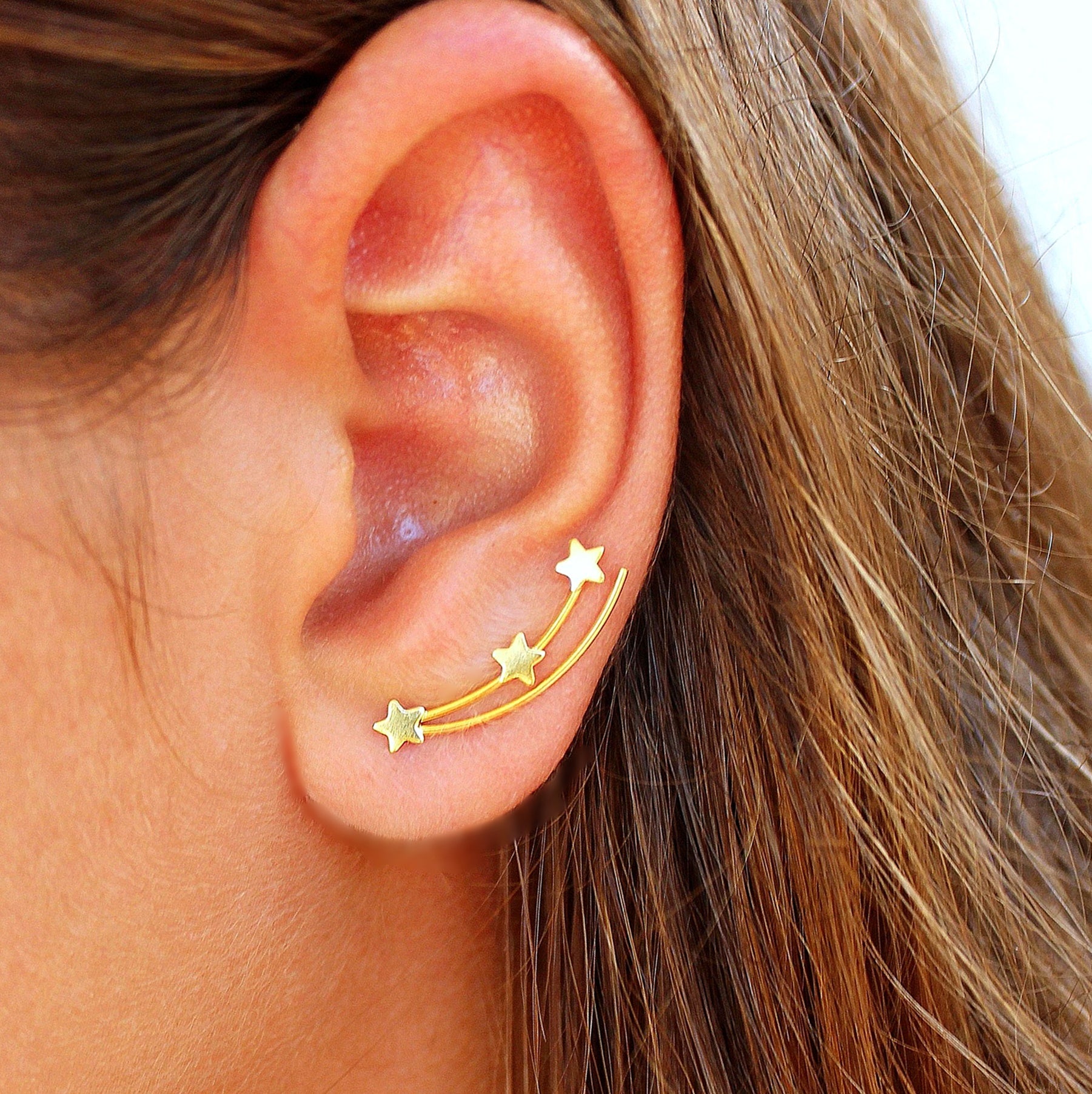 Ear Climber - Estrela Cadente