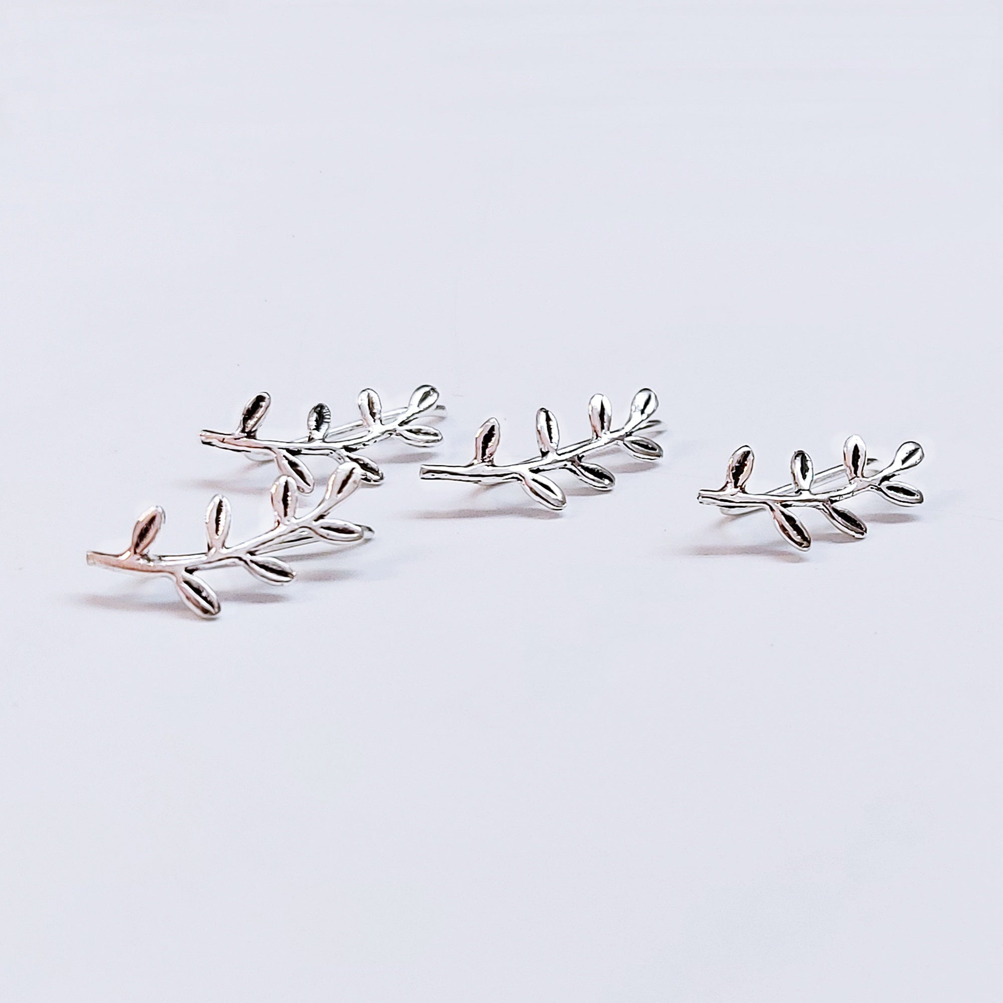 Leaf Climber Lobe Earring