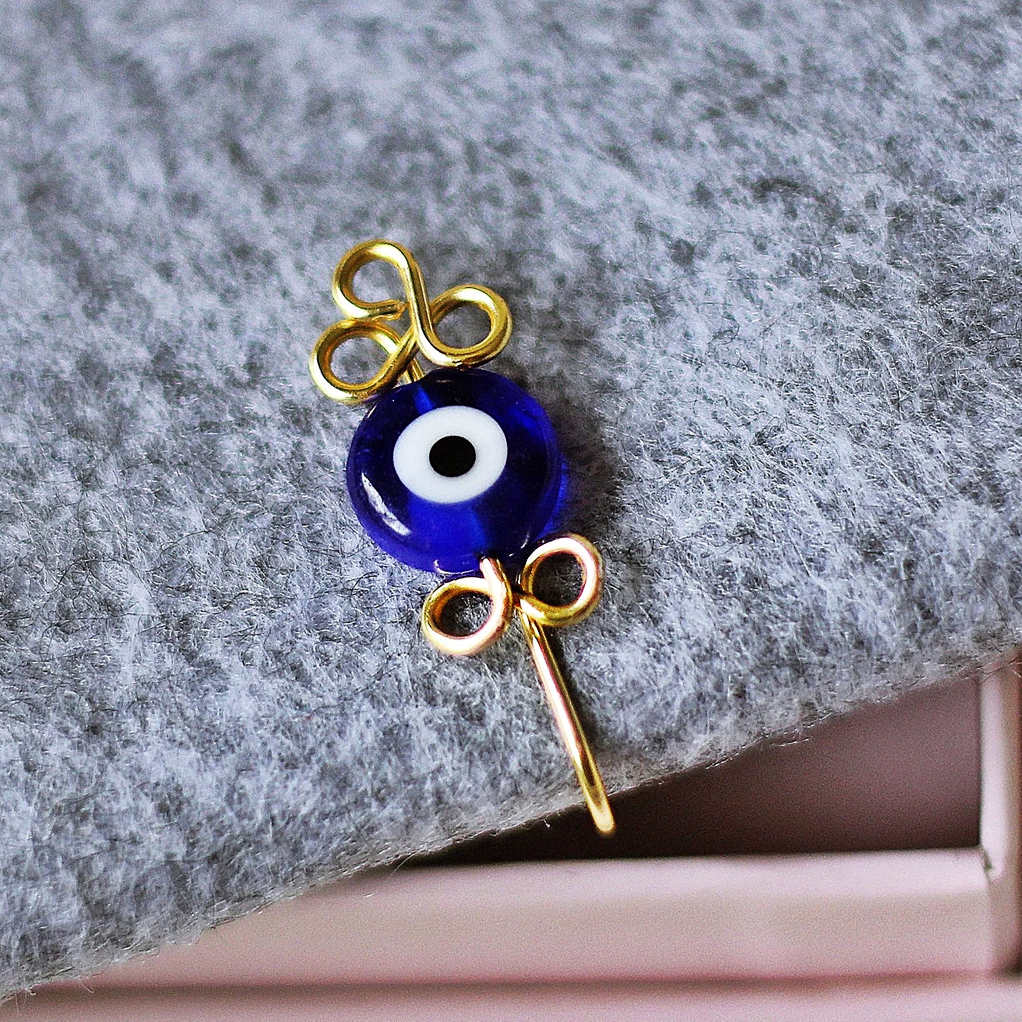 Evil Eye Nose Cuff