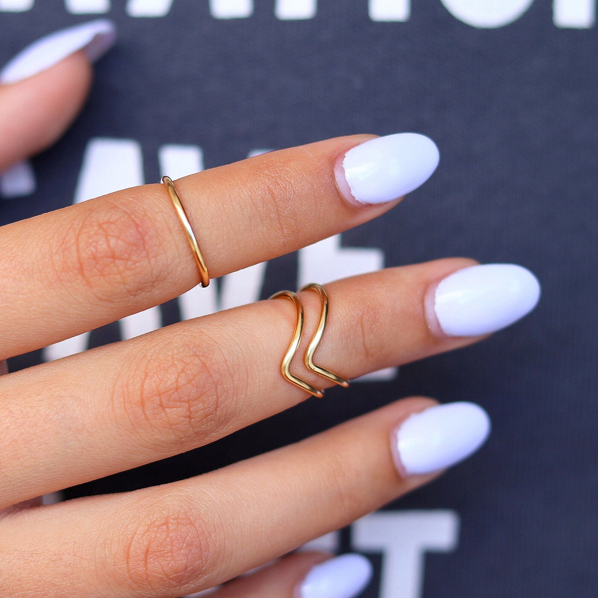 3 Midi Ring SET