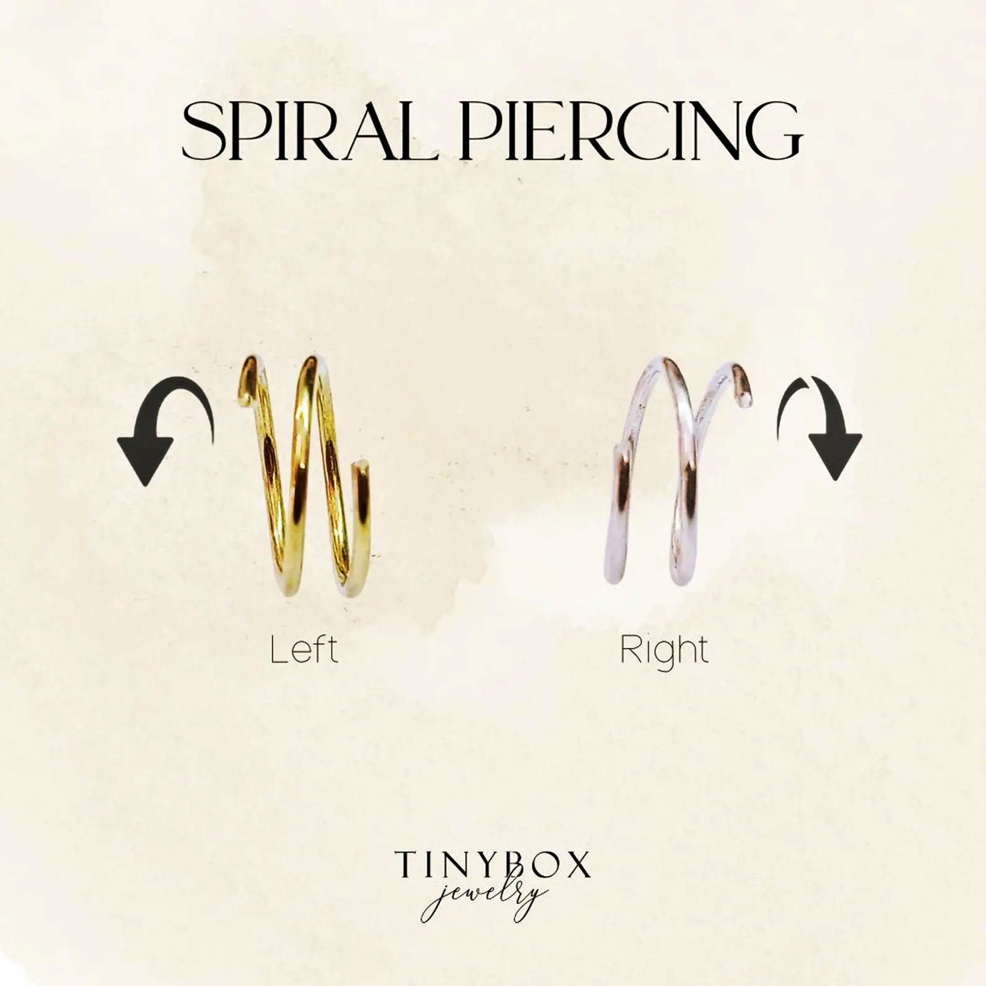 Piercing Espiral Nariz