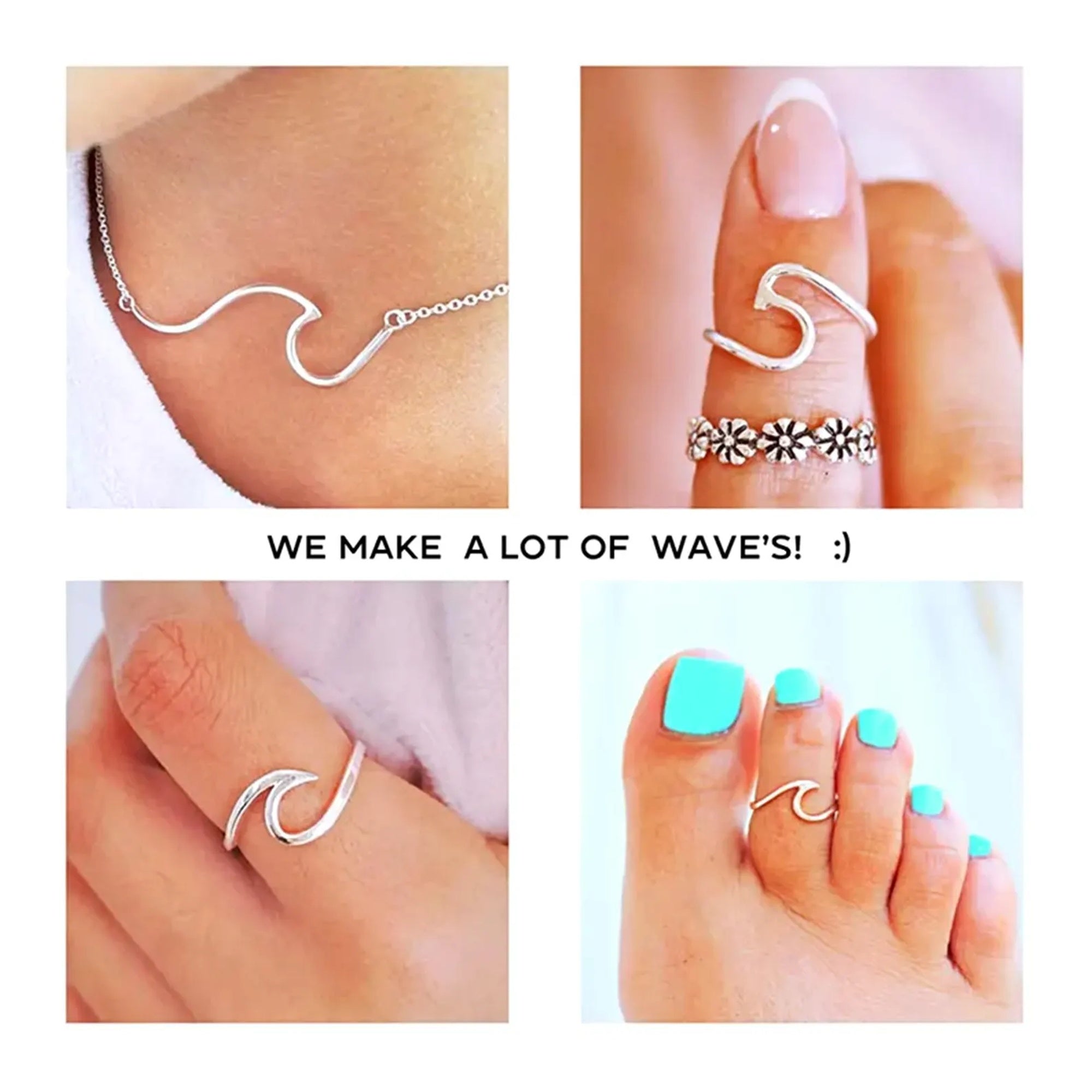 New Knuckle Ring Set – Body Jewellery – Artistic Wire