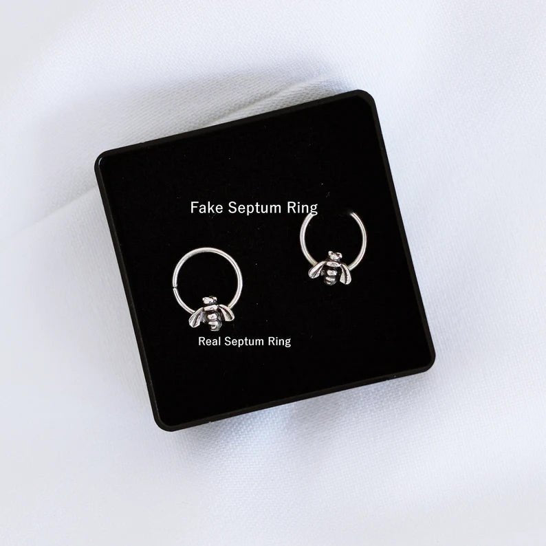 Bee Septum Ring - TinyBox Jewelry