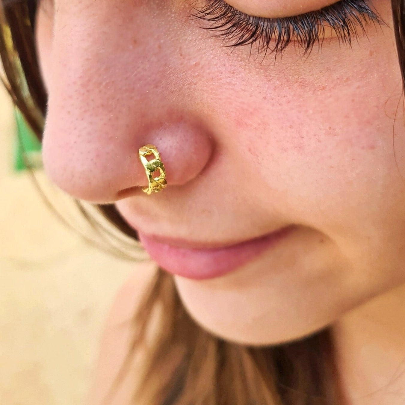 Chain Nose Ring