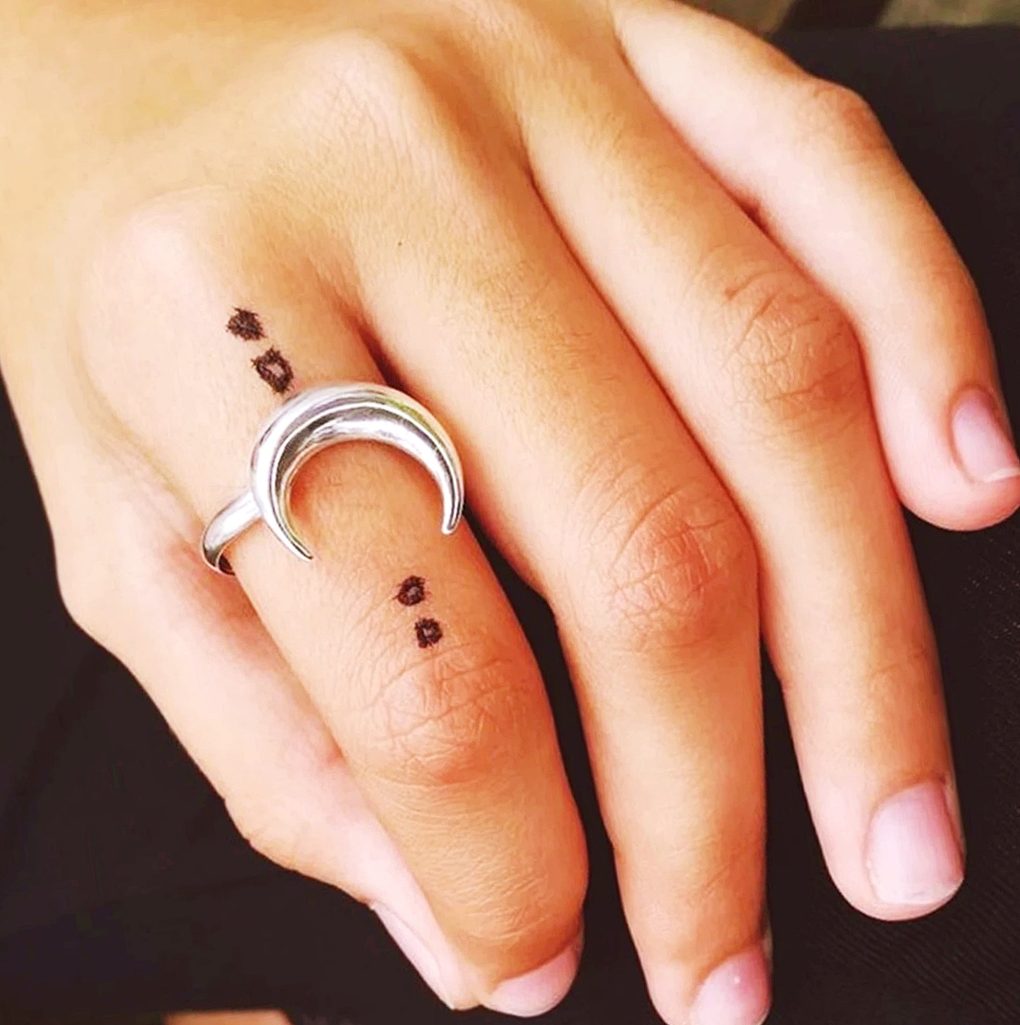 Crescent Moon Ring - TinyBox Jewelry