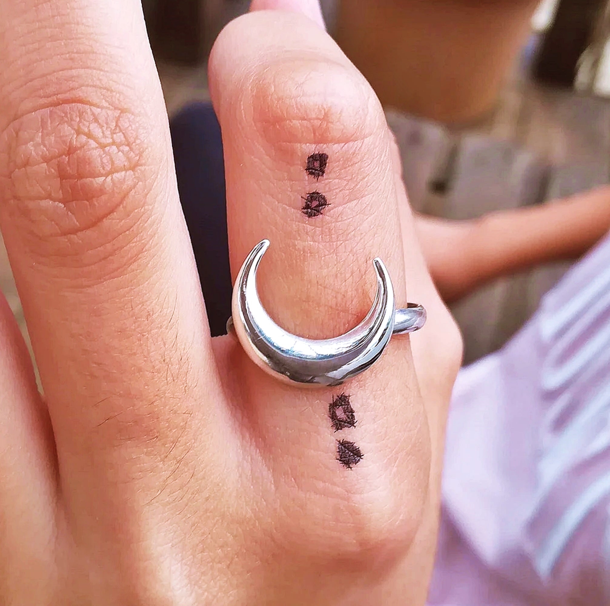 Crescent Moon Ring - TinyBox Jewelry