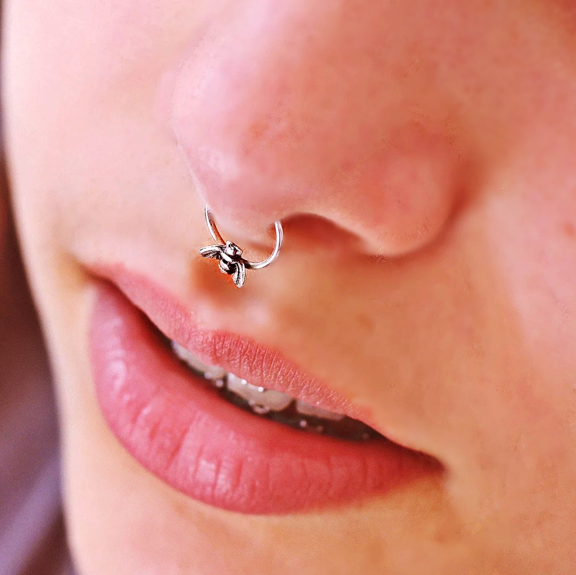 Fake Bee Septum Nose Ring - TinyBox Jewelry