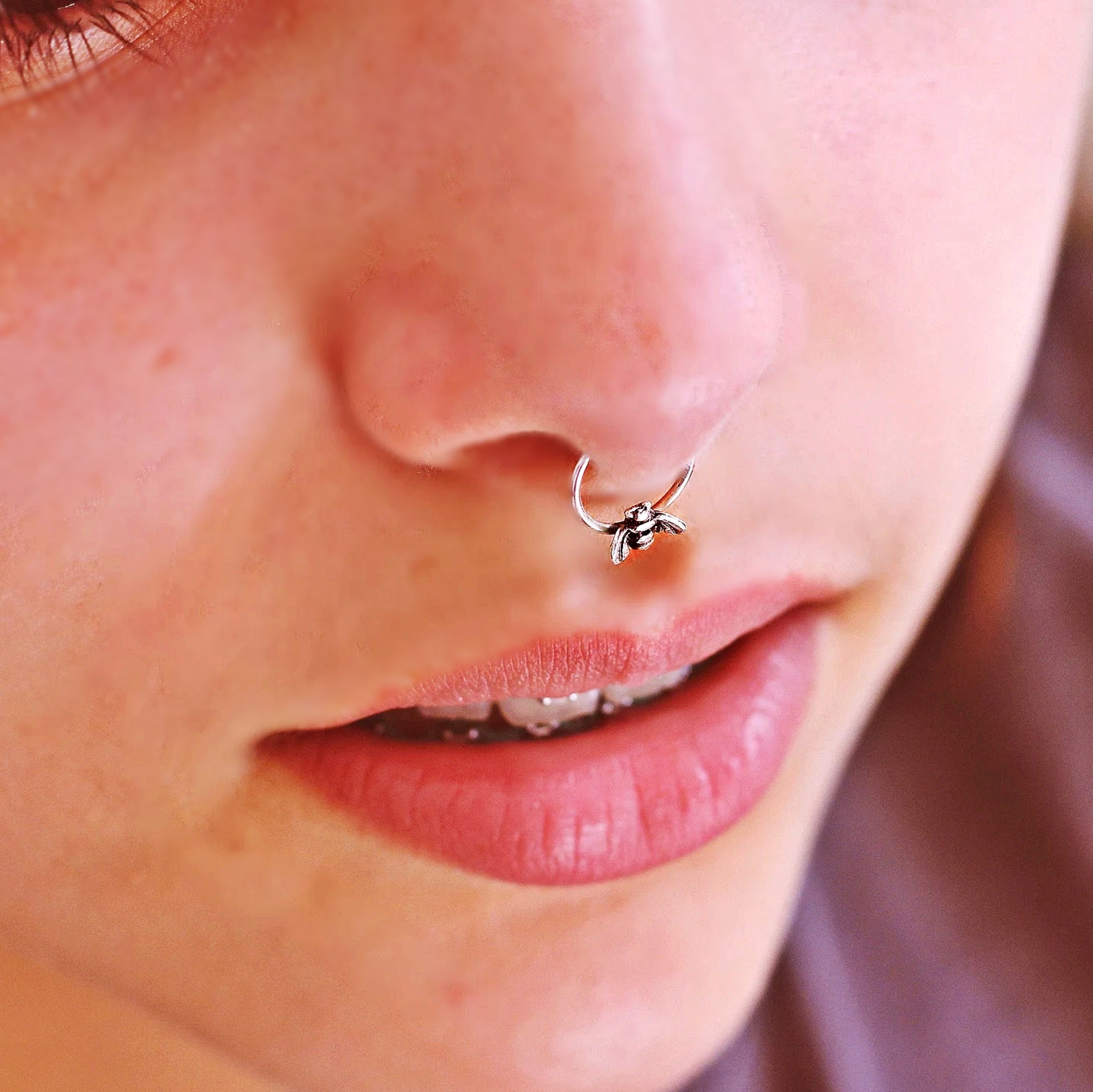 Fake Bee Septum Nose Ring - TinyBox Jewelry