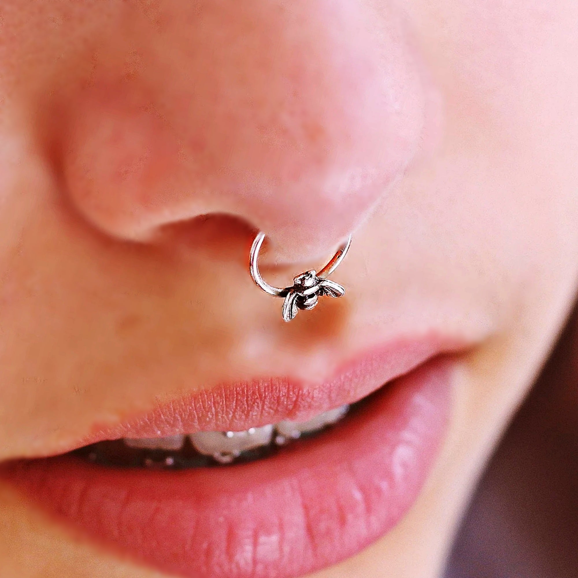 Fake Bee Septum Nose Ring1