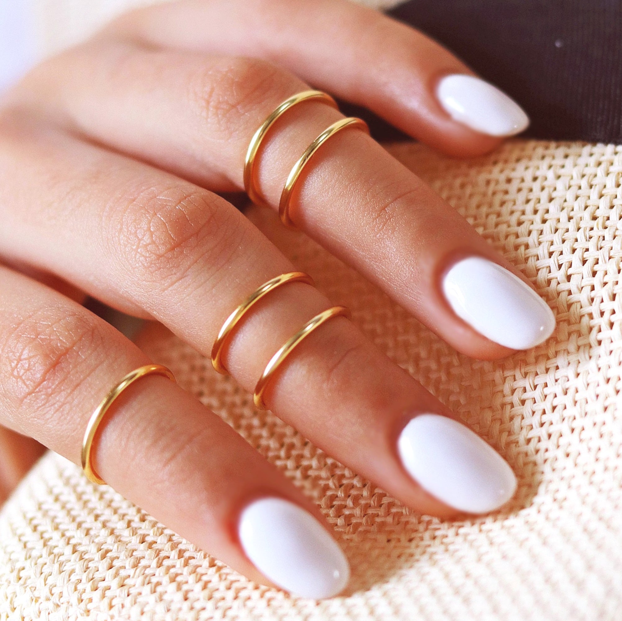 Midi Stacker Rings 5 Set - TinyBox Jewelry