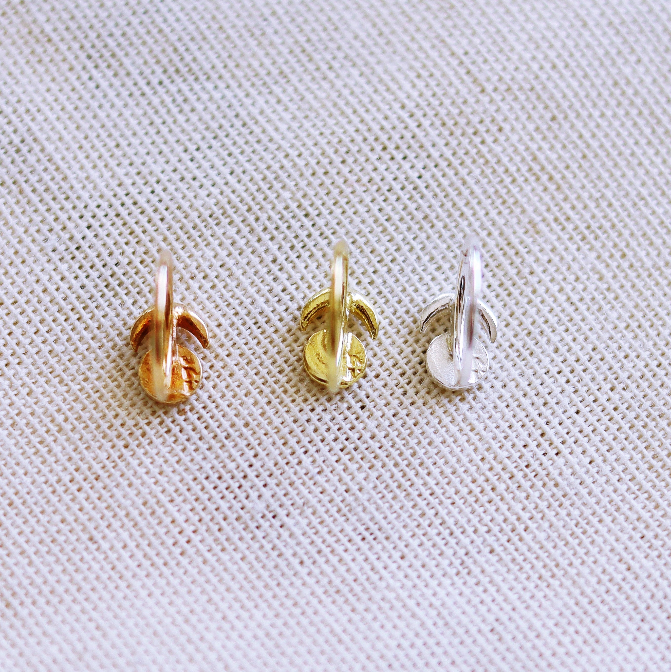 Moon Conch Earring - TinyBox Jewelry