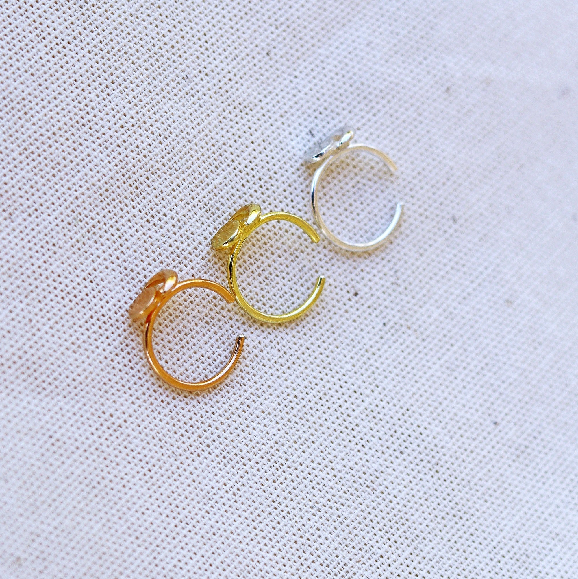 Moon Ear Cuff, Fake Conch Piercing - TinyBox Jewelry
