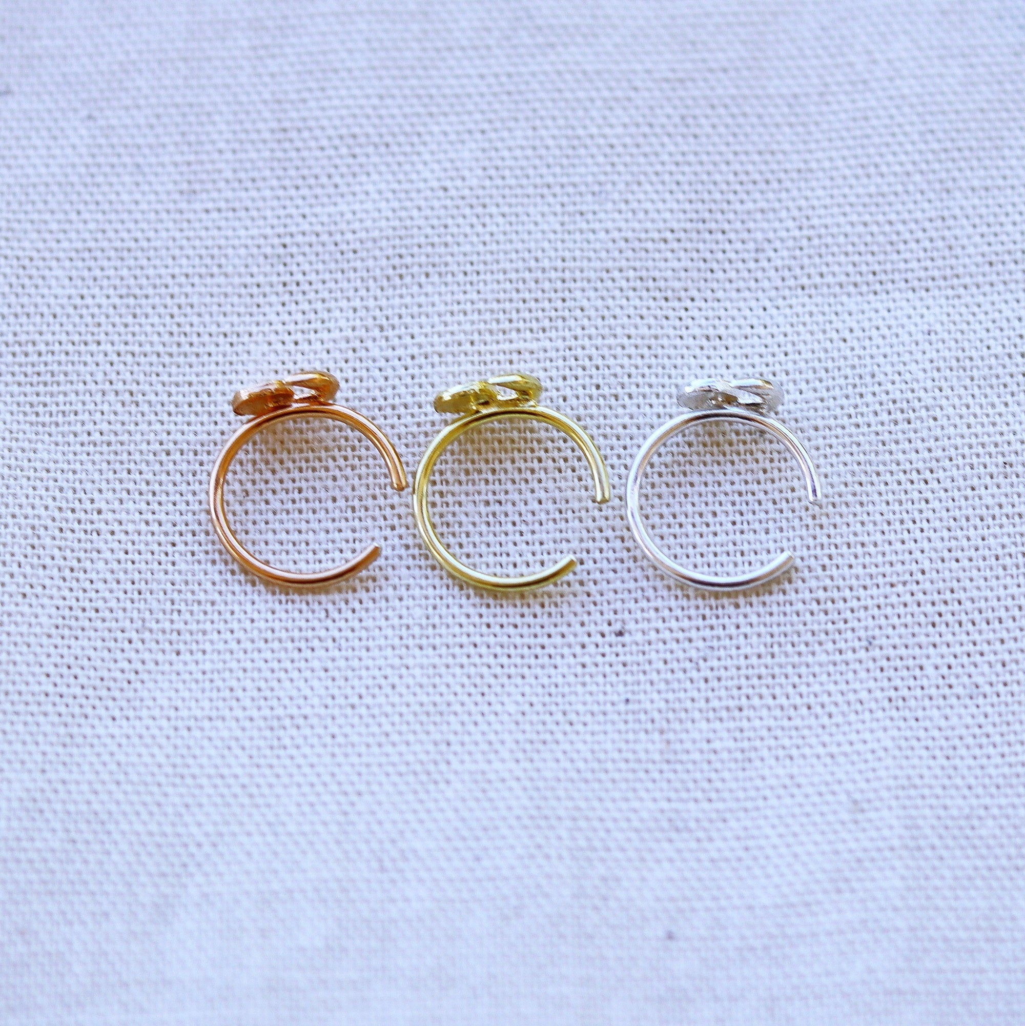 Moon Ear Cuff, Fake Conch Piercing - TinyBox Jewelry