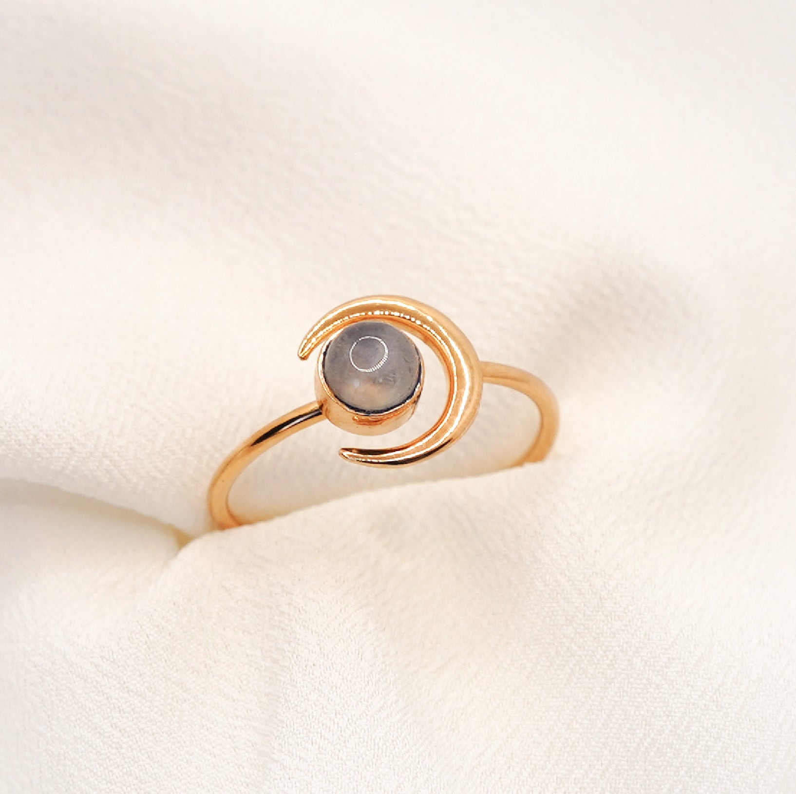 Moonstone Ring (Copy) - TinyBox Jewelry