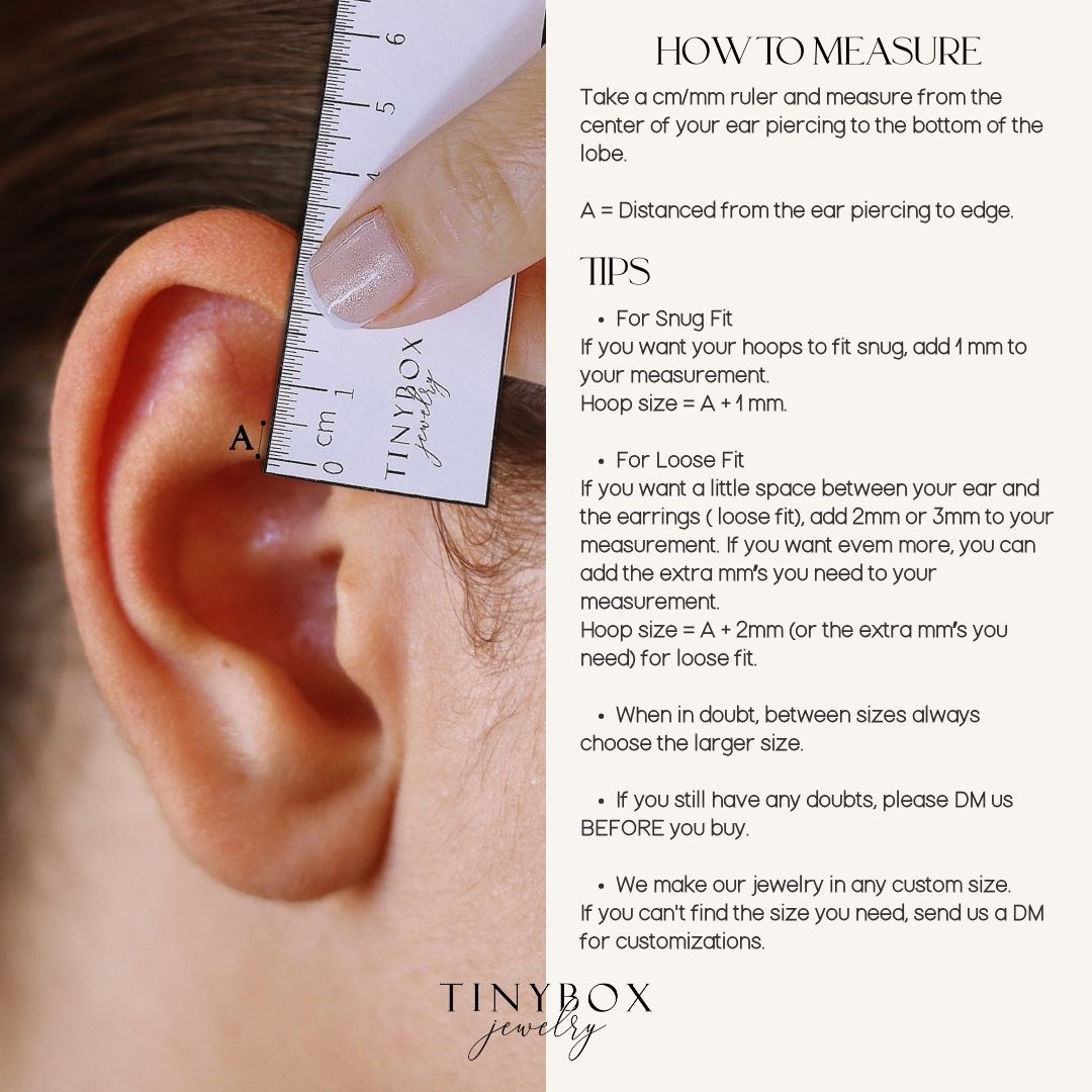 Single Hoop Rook Earring - Silver - TinyBox Jewelry