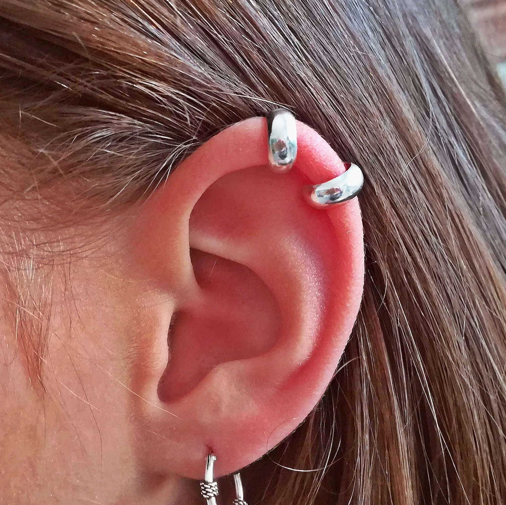 Thick Ear Cuff Rose Gold - TinyBox Jewelry