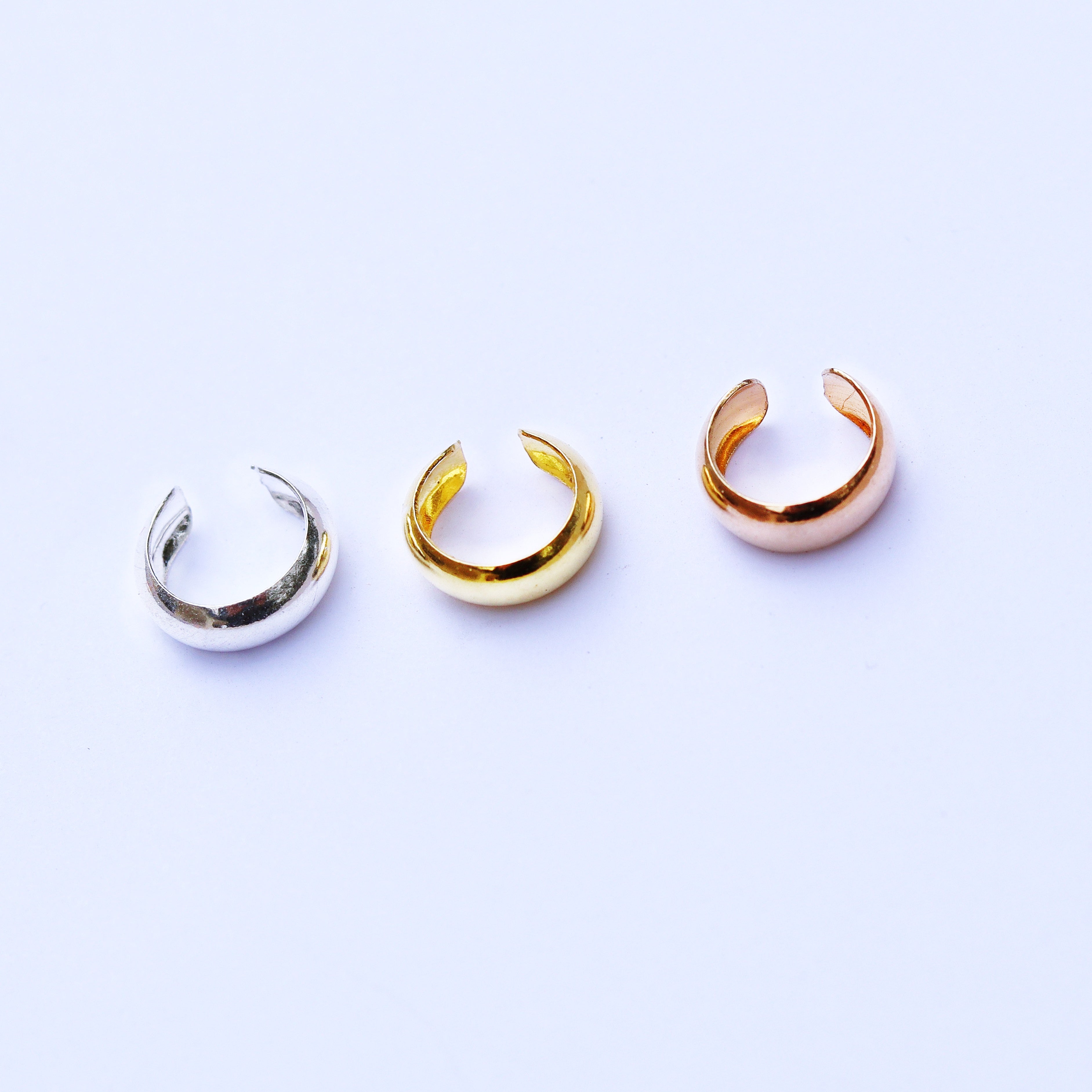 Thick Ear Cuff Silver - TinyBox Jewelry