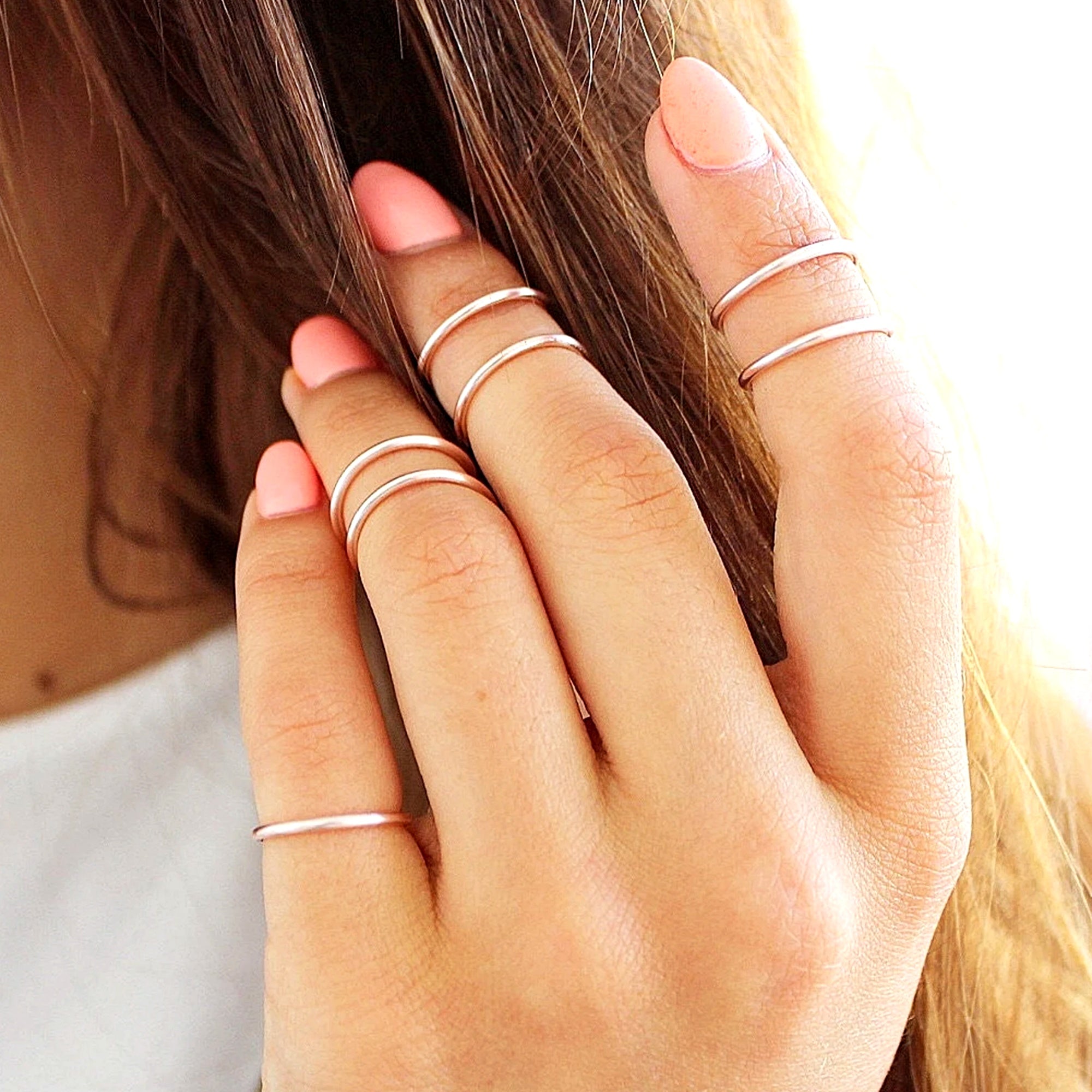 7 Knuckle Rings