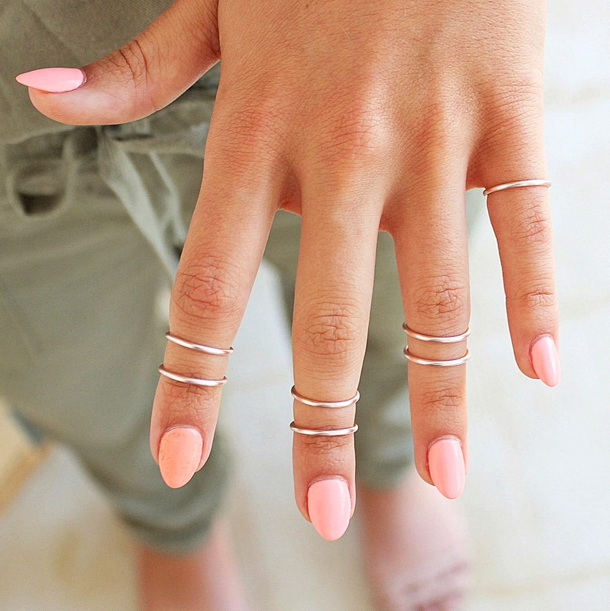 7 Knuckle Rings