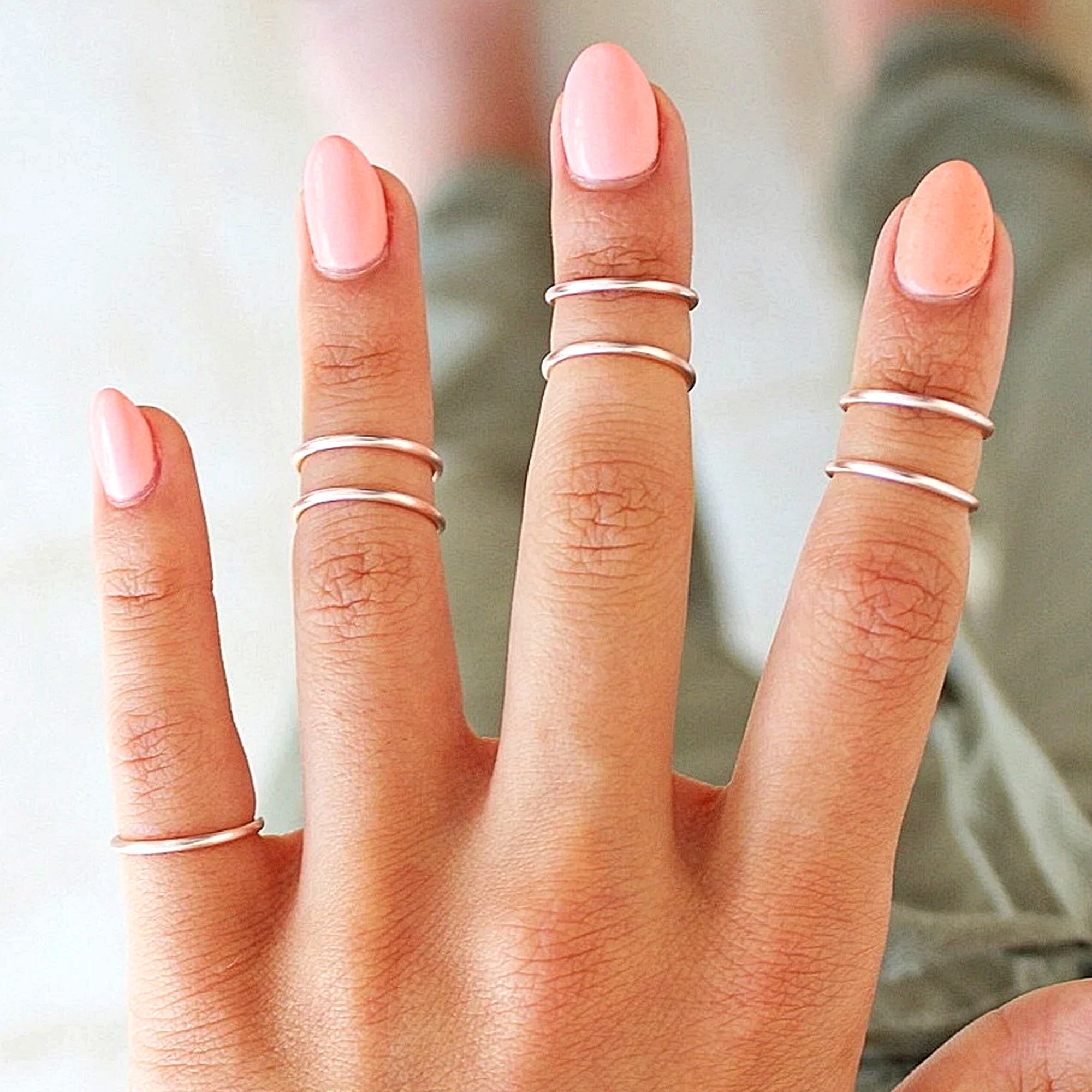 7 Knuckle Rings