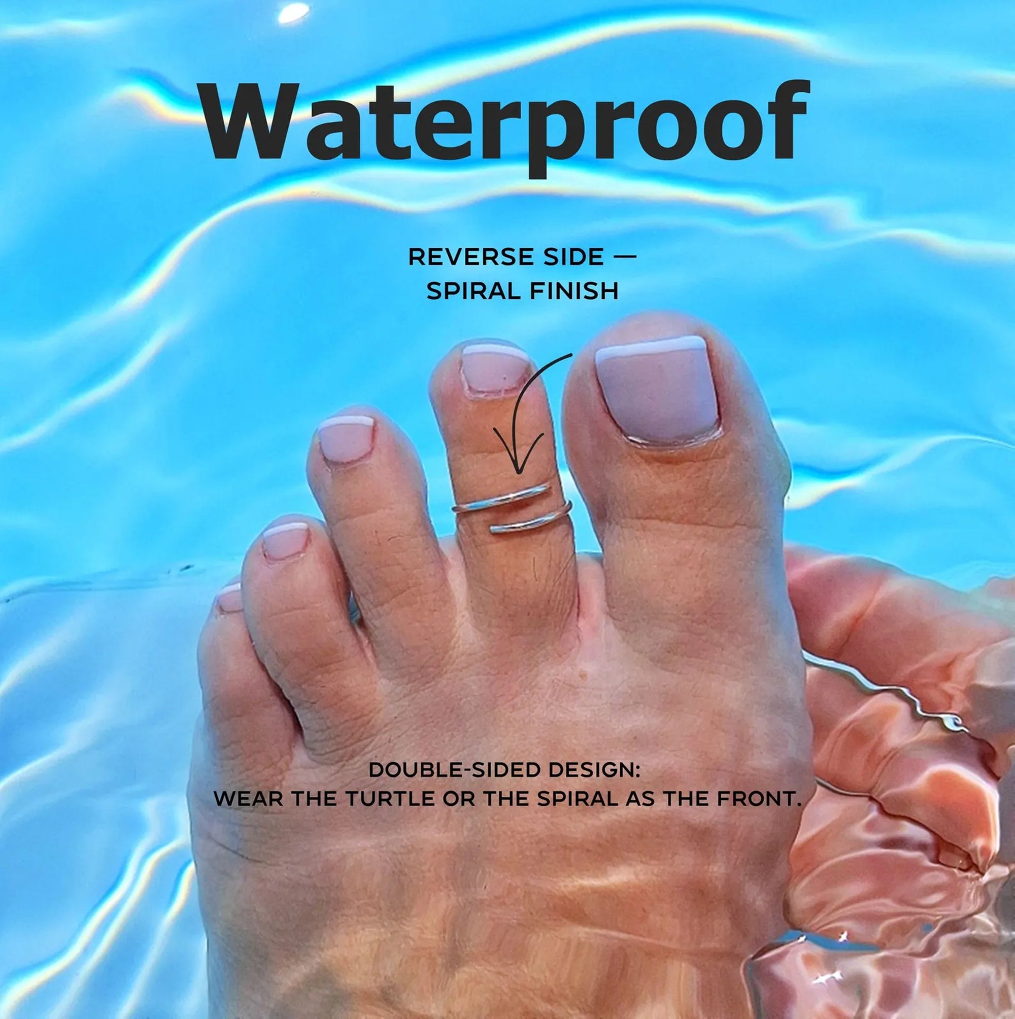 Seashell Toe Ring