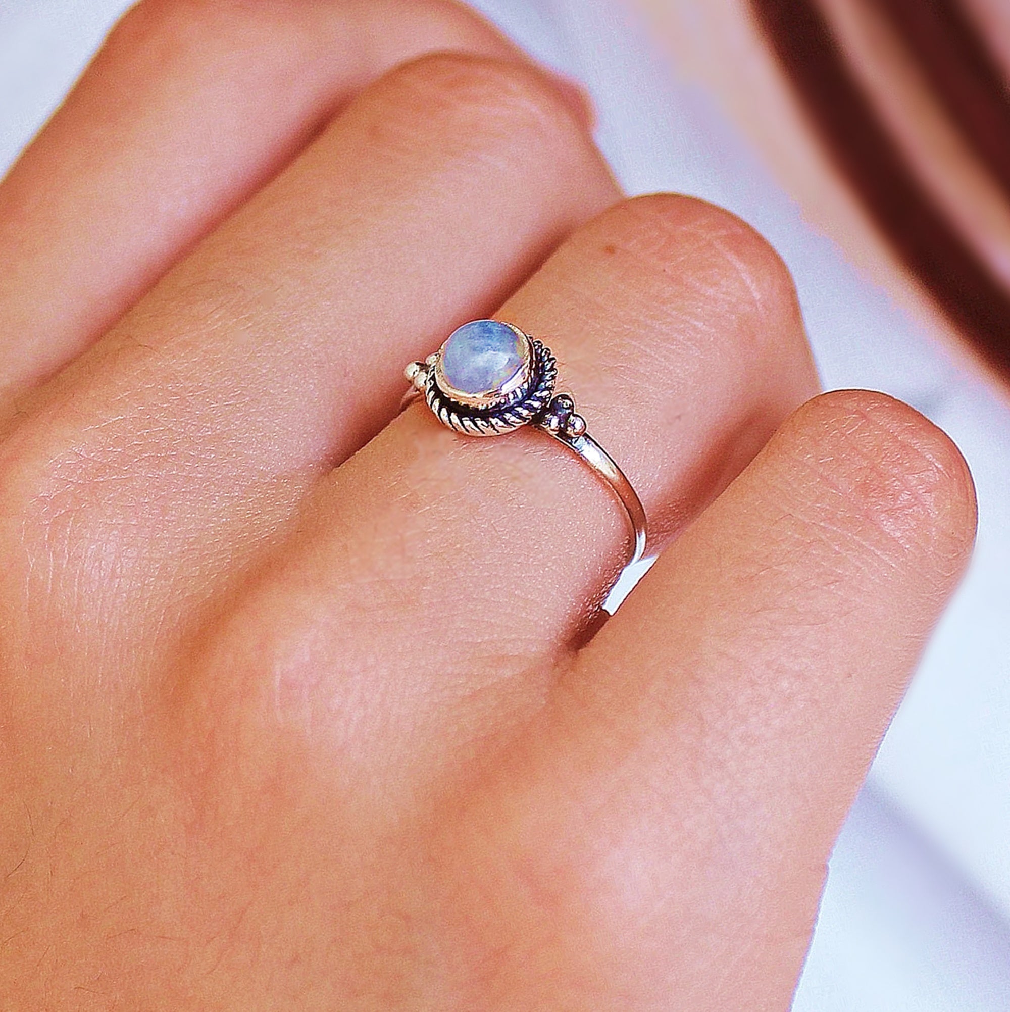 Moonstone Ring