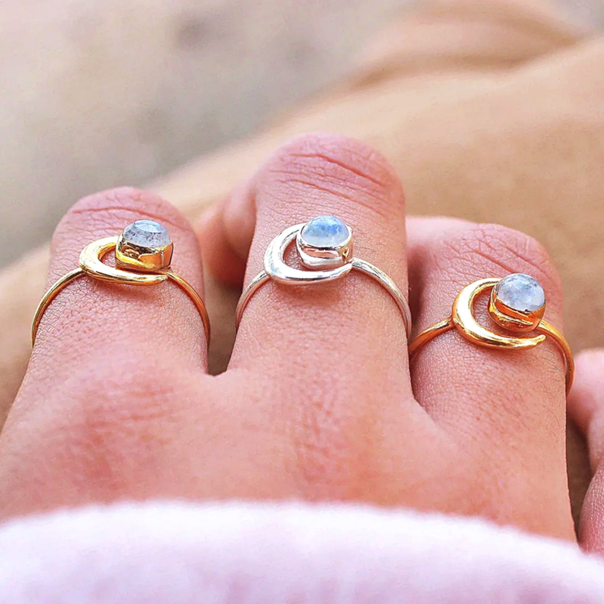 Moonstone Ring