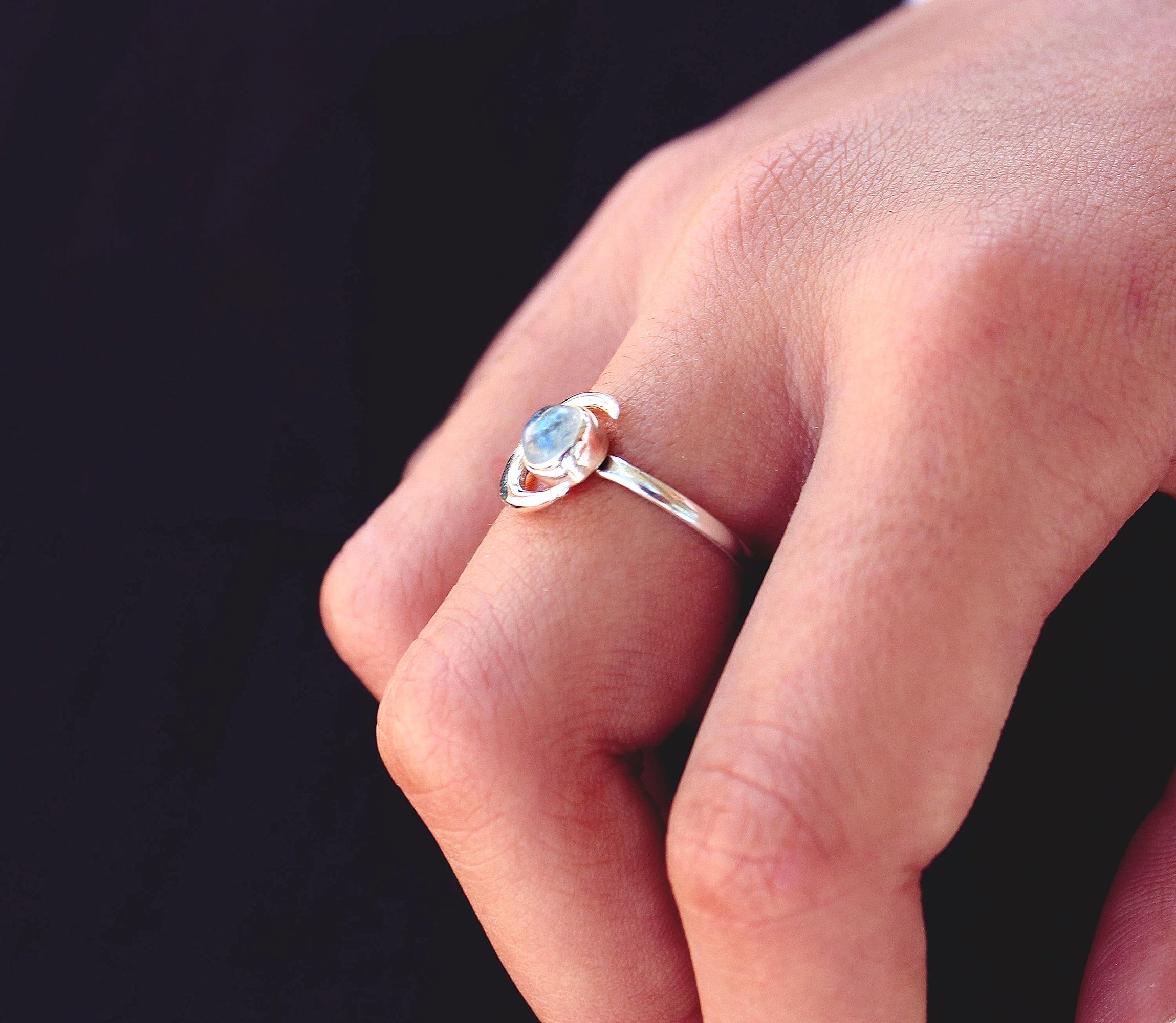 Moonstone Ring